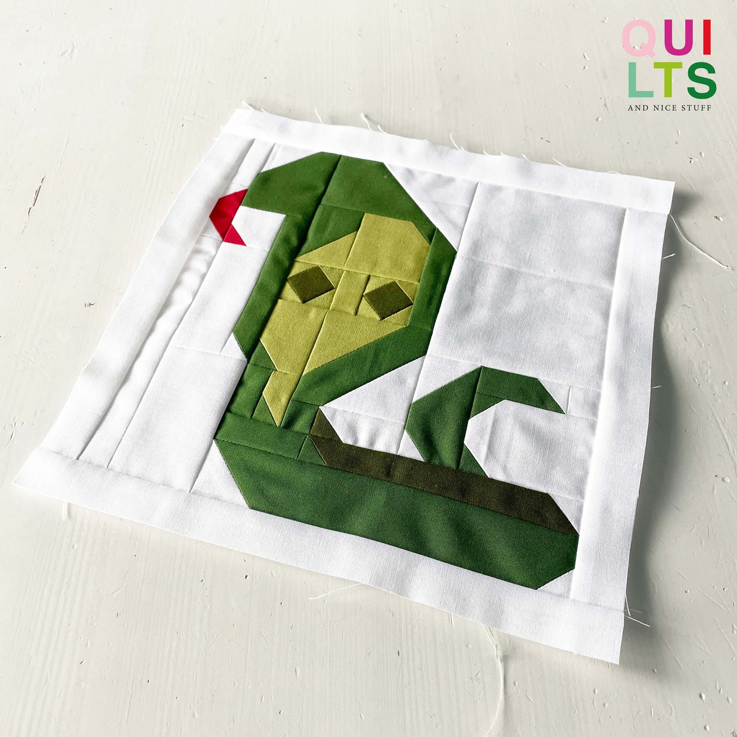 Cobra – PDF Quilt Block Pattern