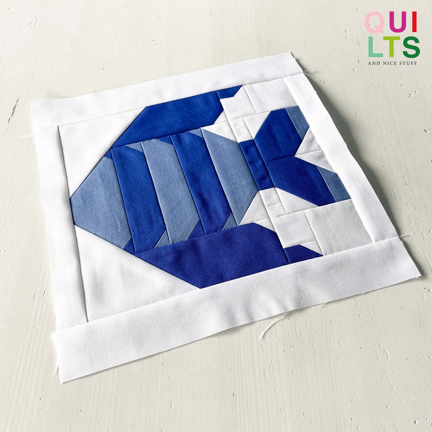 Fisch – PDF Quilt Block Anleitung