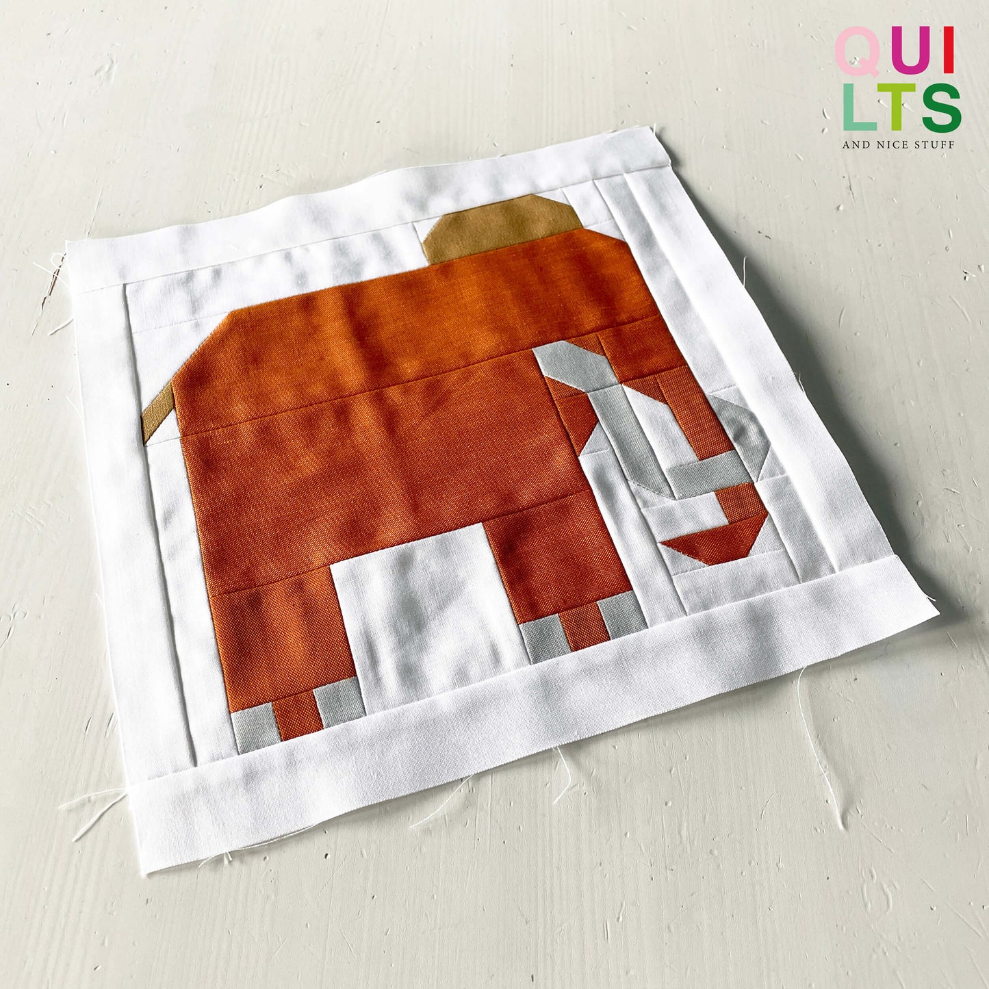 Mammoth – PDF Quilt Block Pattern