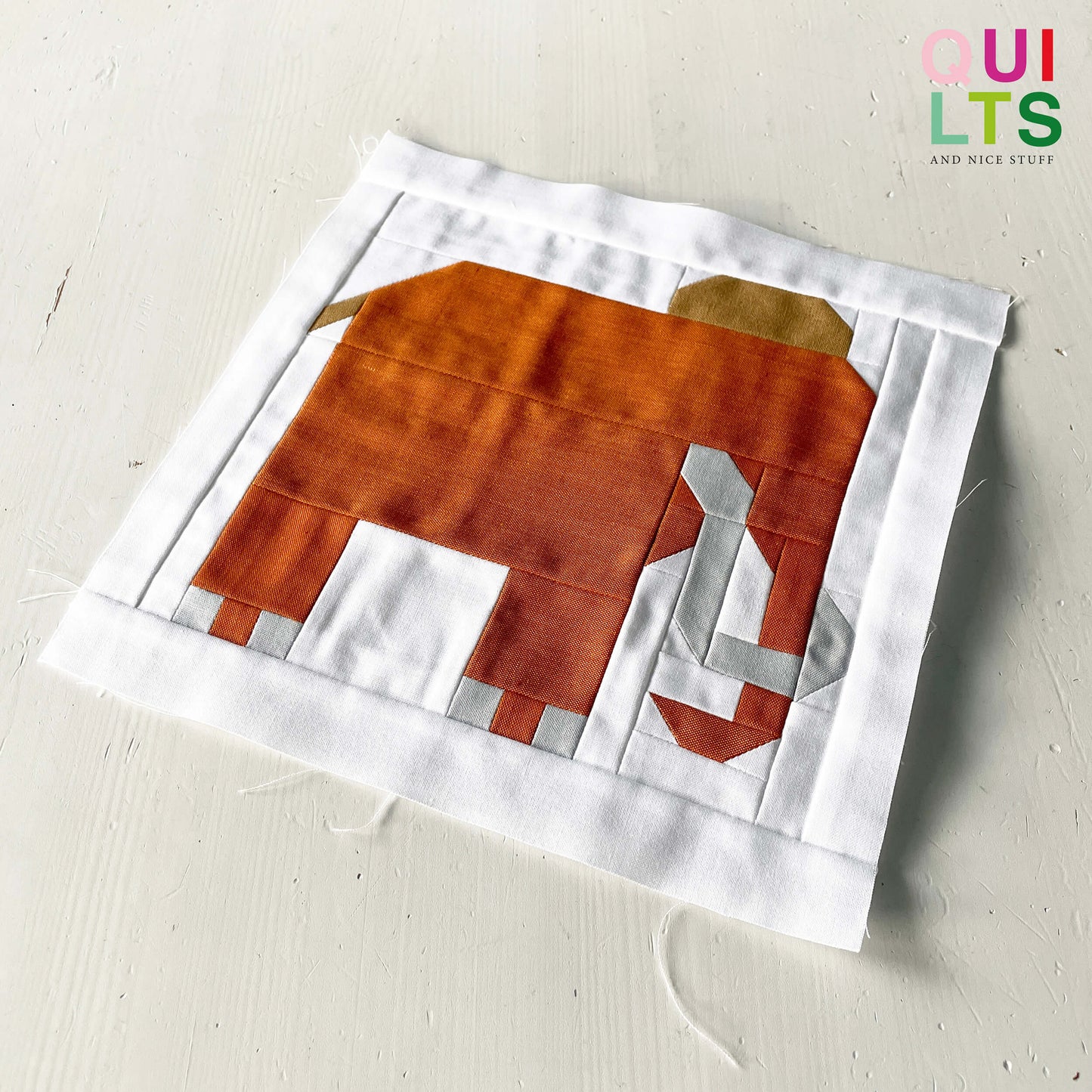 Mammoth – PDF Quilt Block Pattern