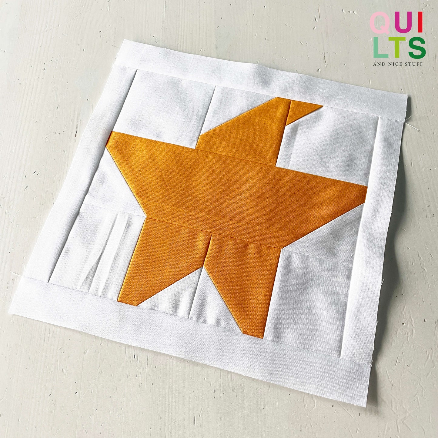 Star Fish 1 – PDF Quilt Block Pattern