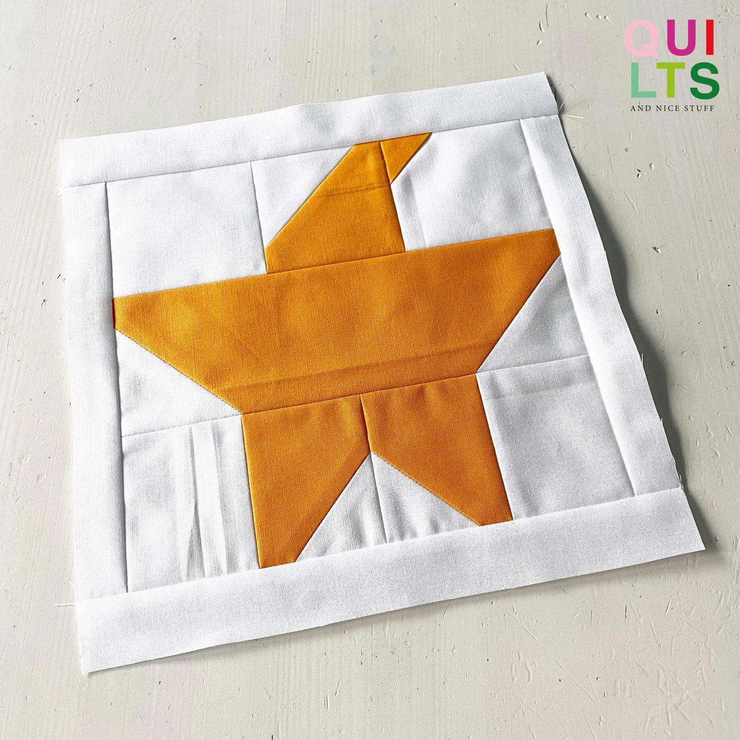 Star Fish 1 – PDF Quilt Block Pattern