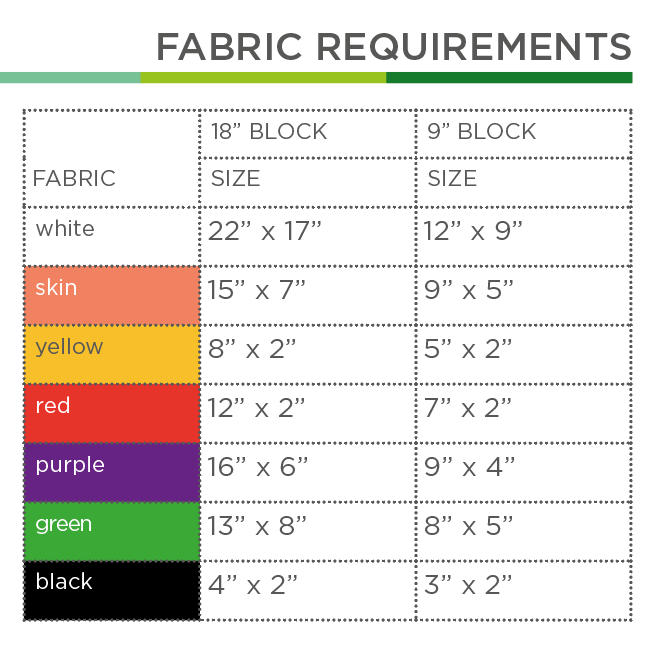 Witch Face – PDF Quilt Block Pattern