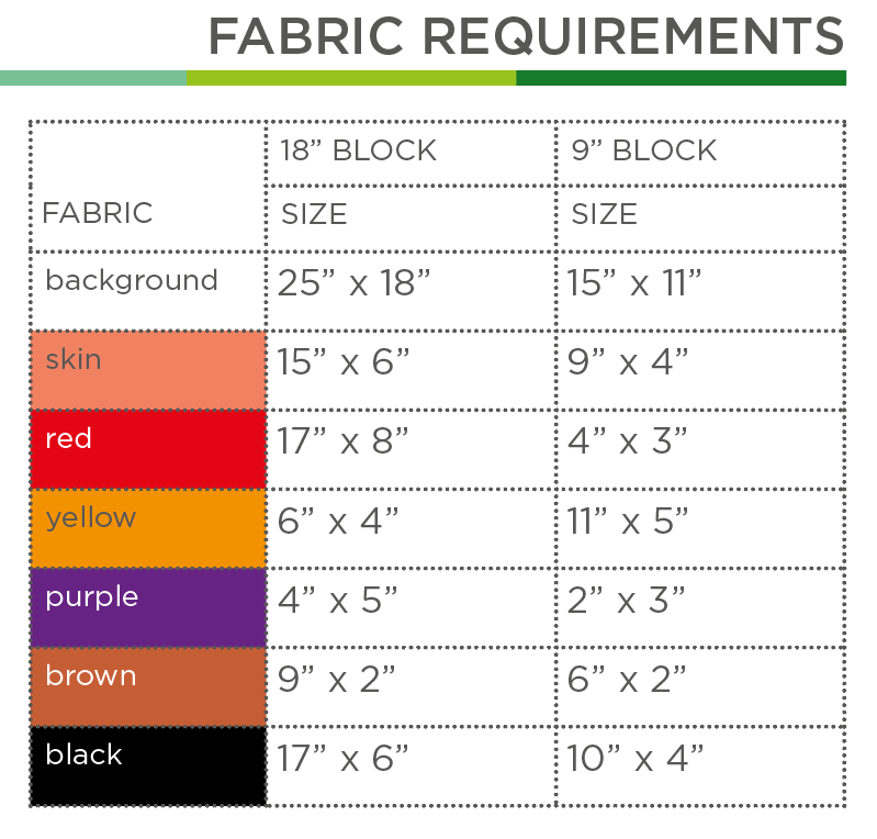 Witch on a Broom – PDF Quilt Block Pattern