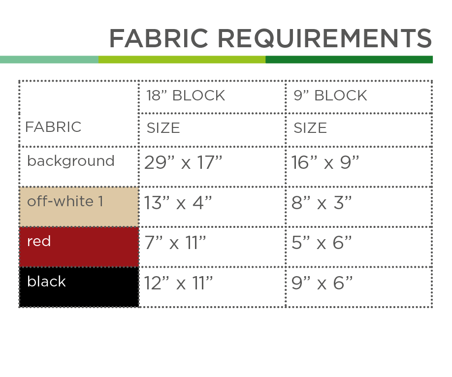 Dracula 1 – PDF Quilt Block Anleitung