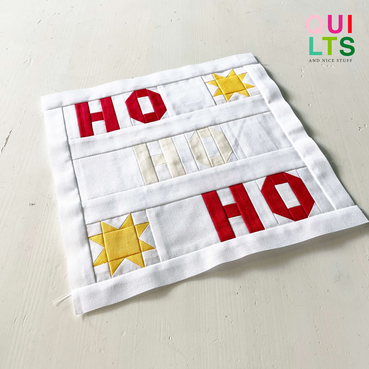 HoHoHo – PDF Quilt Block Anleitung