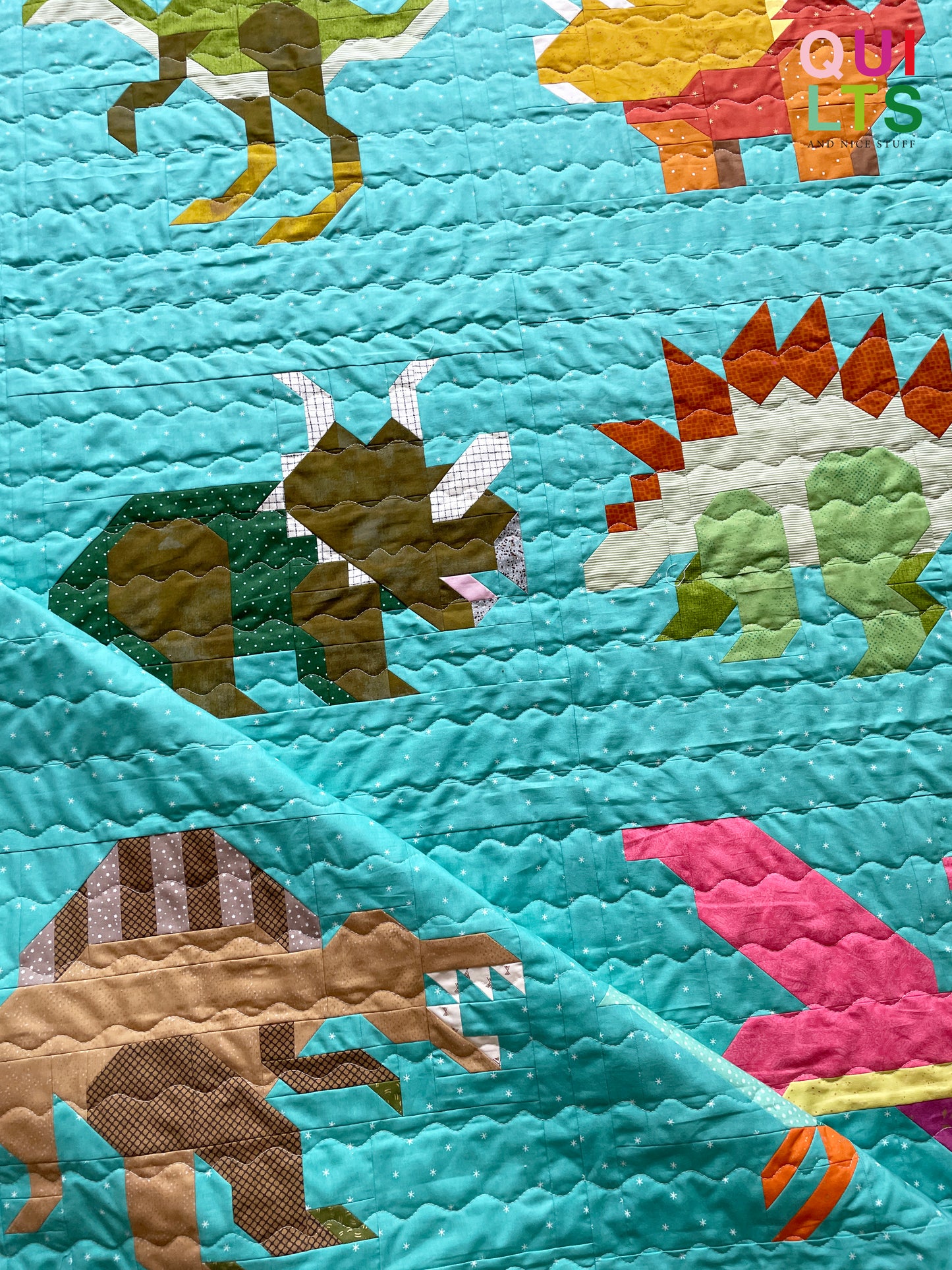 Apatosaurus – PDF Quilt Block Anleitung