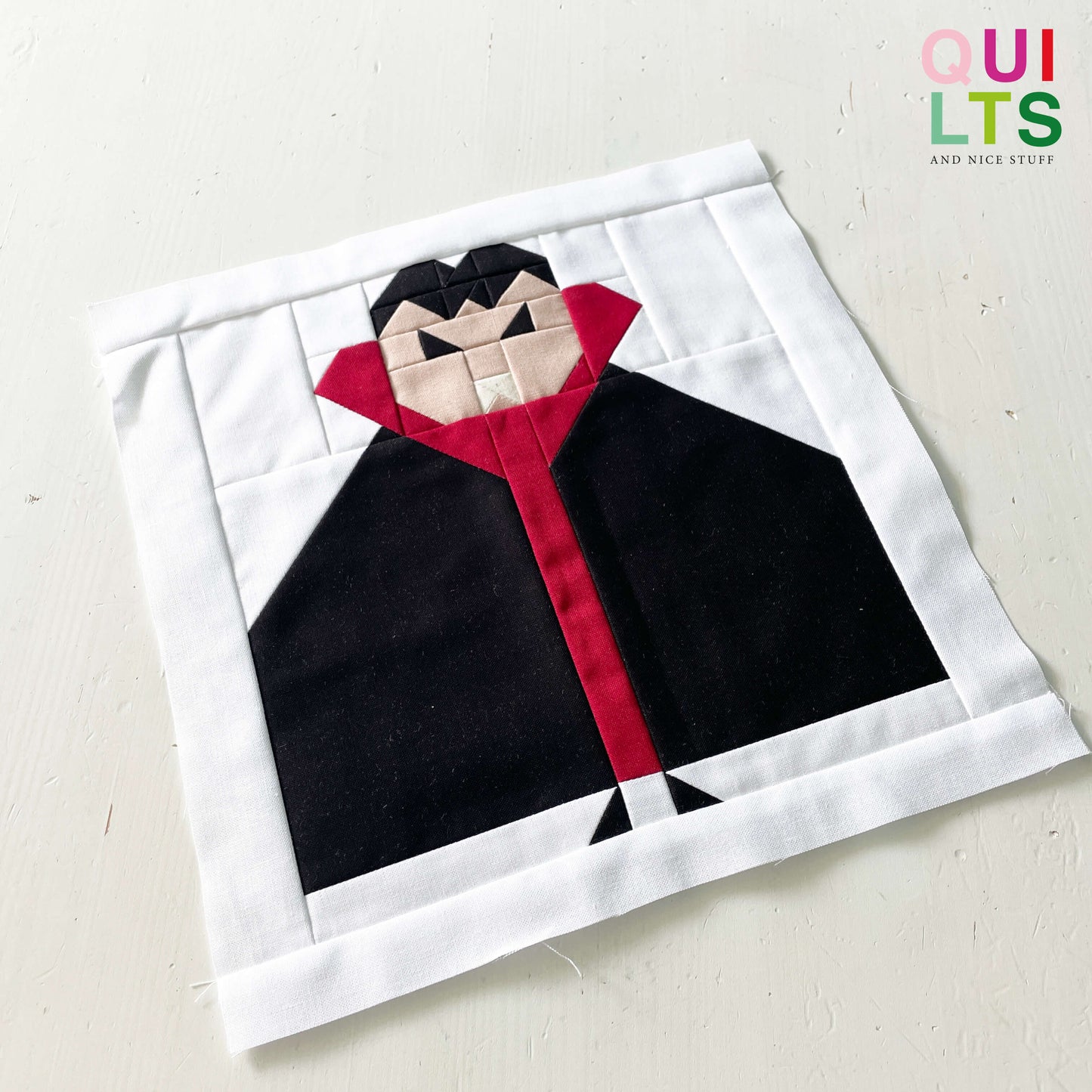Dracula 2 – PDF Quilt Block Anleitung