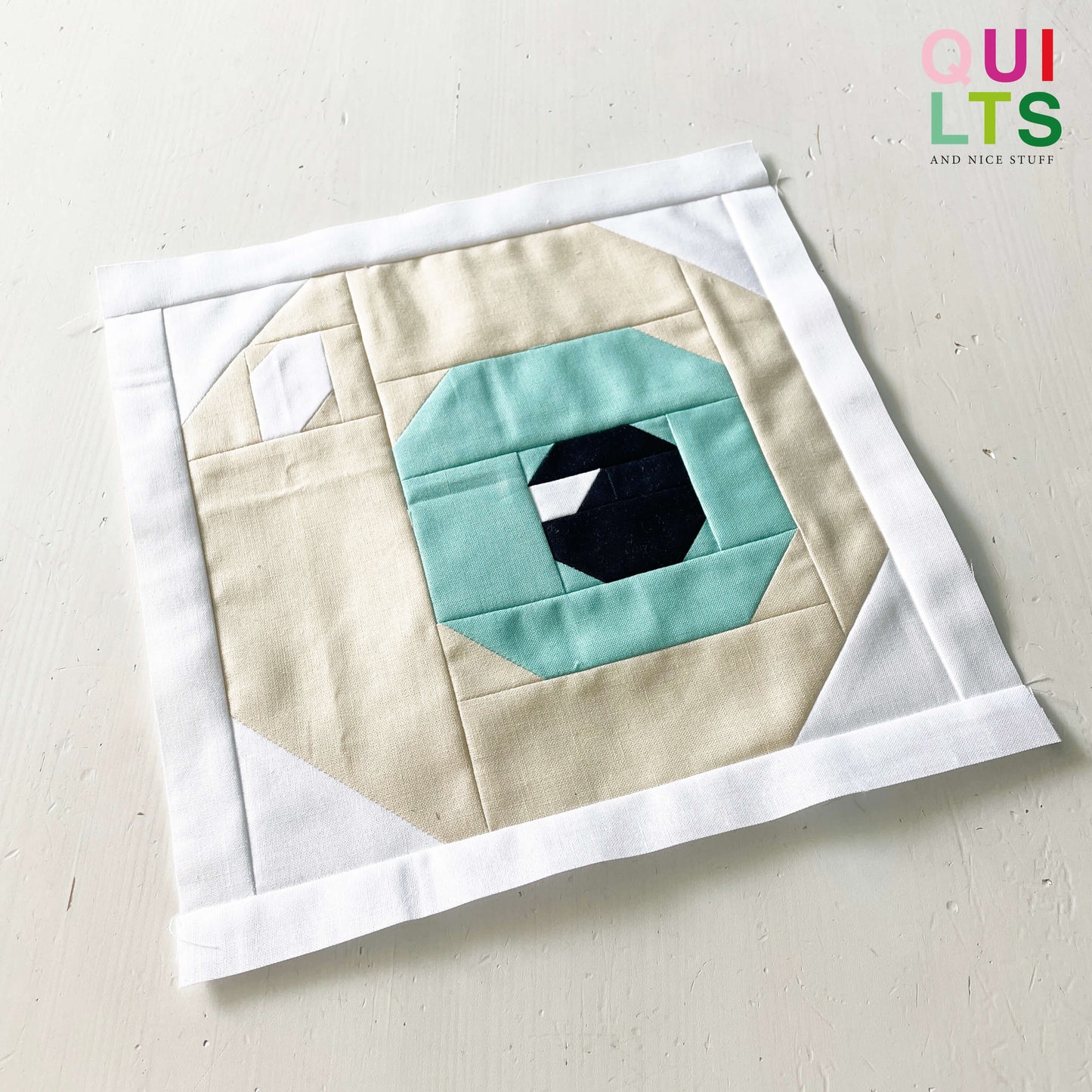 Auge – PDF Quilt Block Anleitung