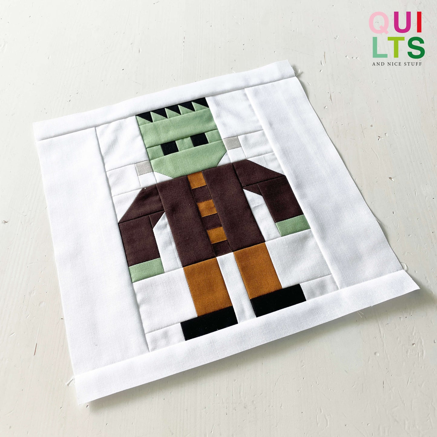 Frankenstein – PDF Quilt Block Pattern