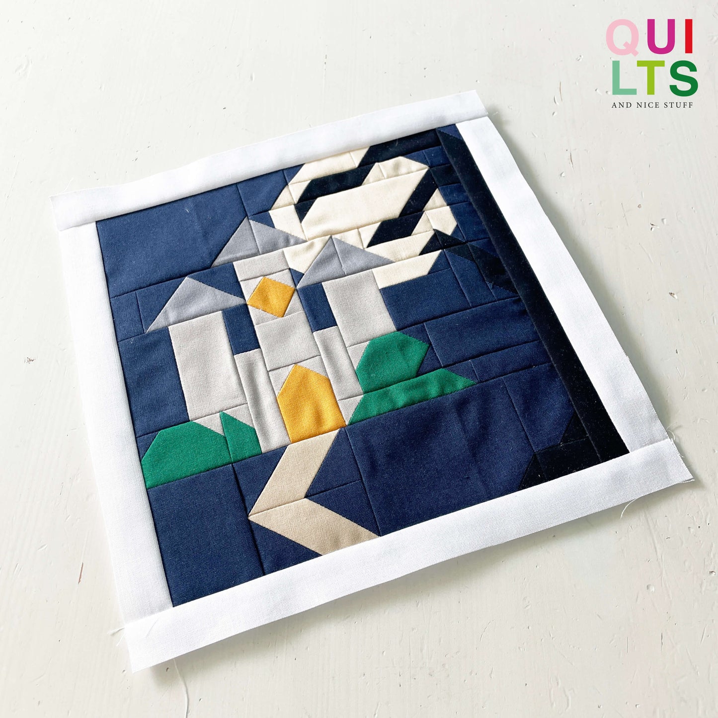 Haunted Castle – PDF Quilt Block Pattern