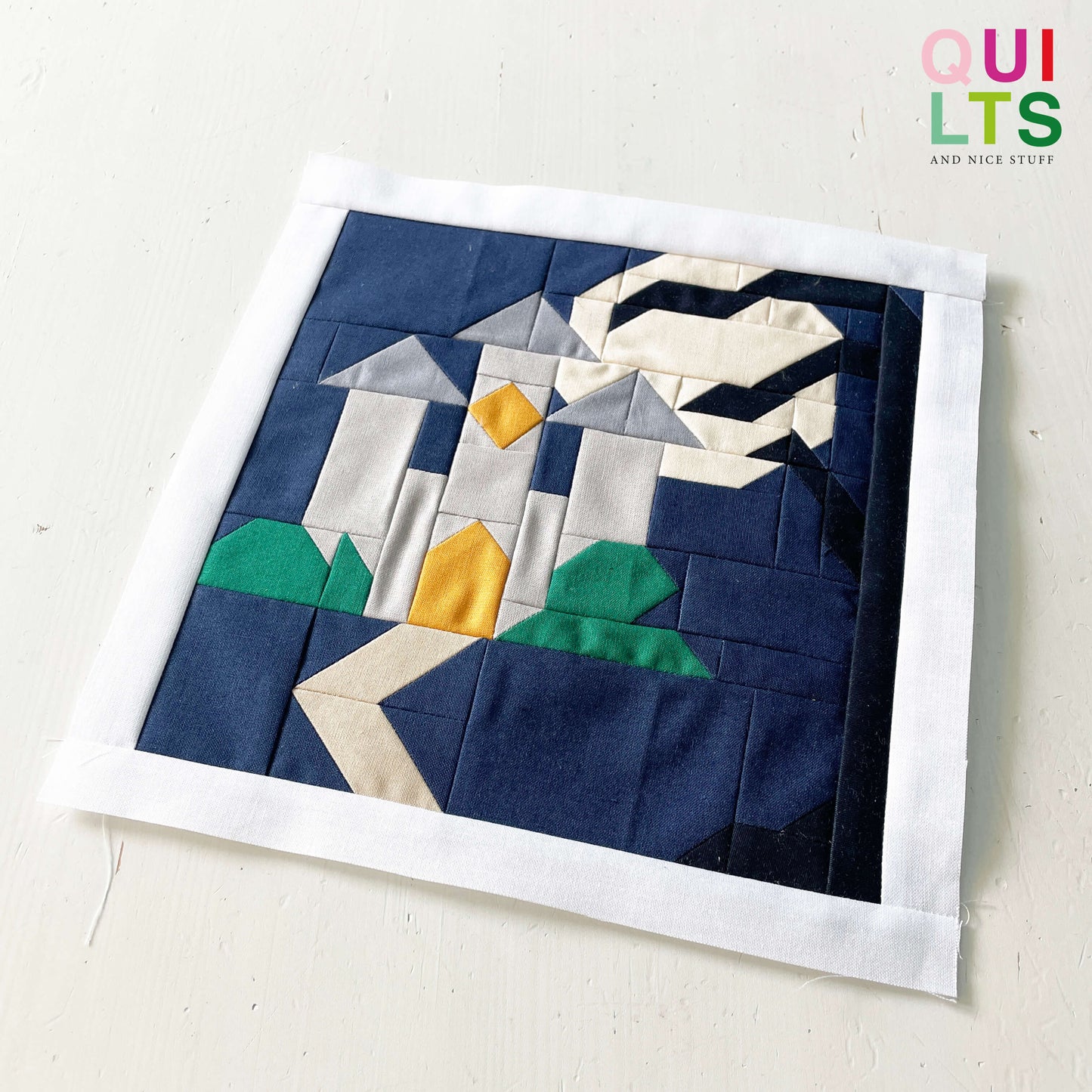 Haunted Castle – PDF Quilt Block Pattern