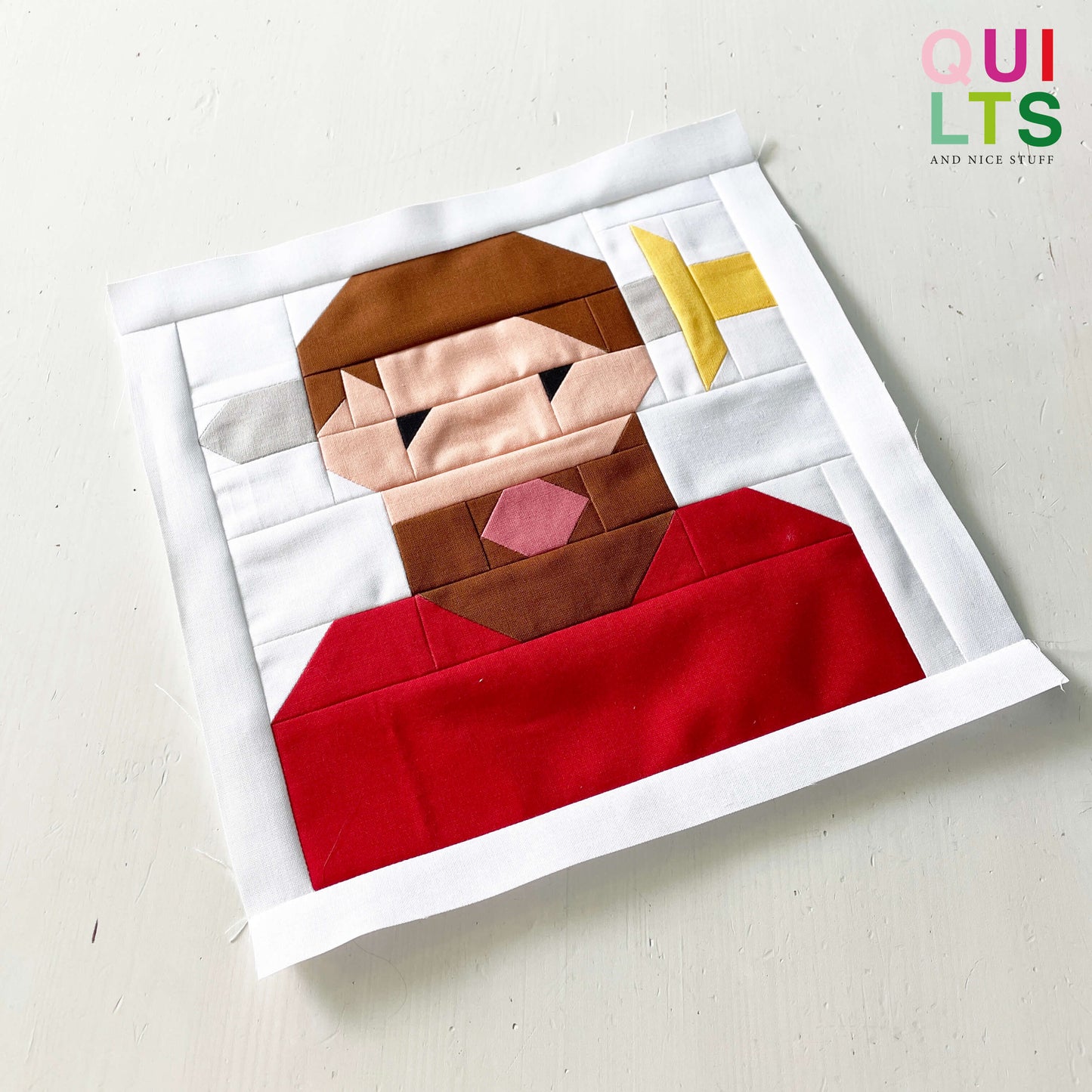Knife in the head – PDF Quilt Block Pattern