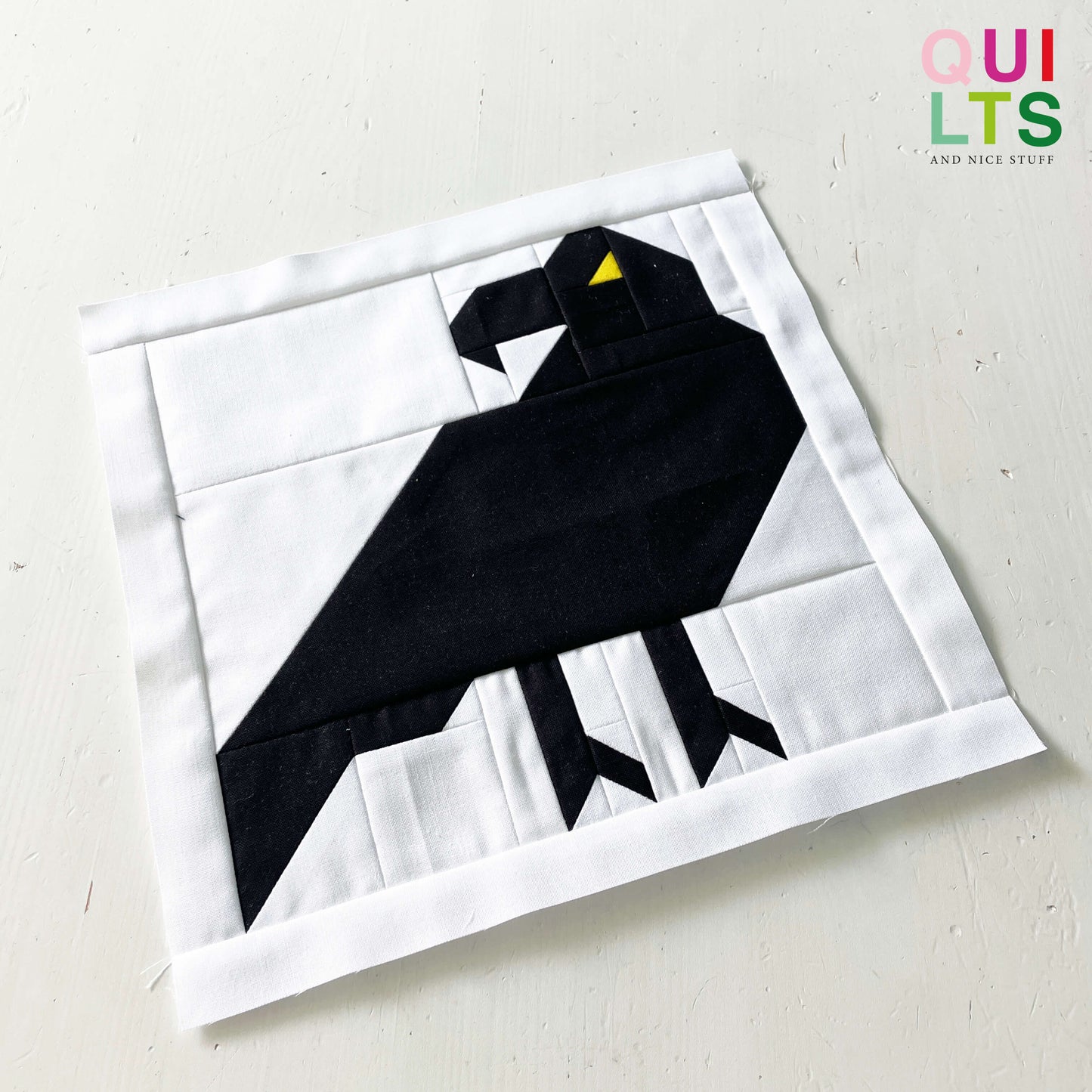 Raven – PDF Quilt Block Pattern