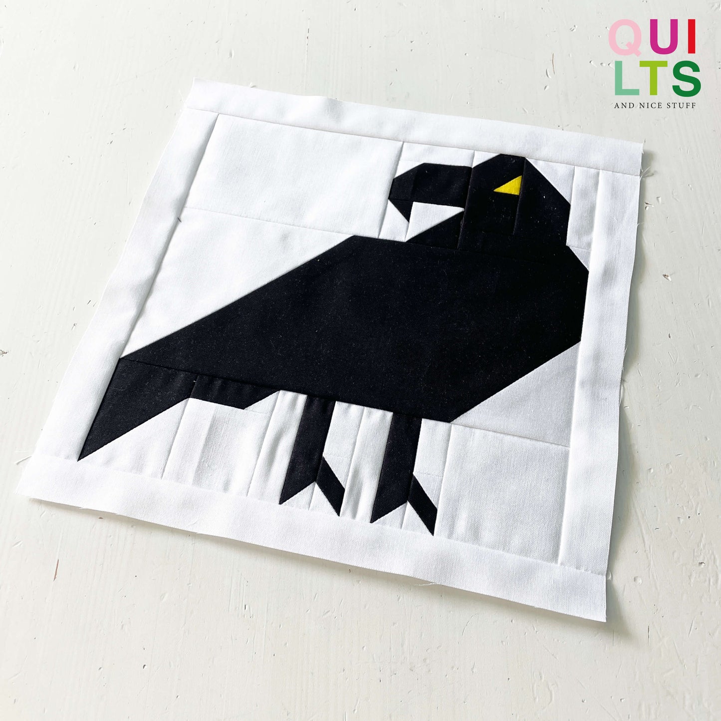 Raven – PDF Quilt Block Pattern