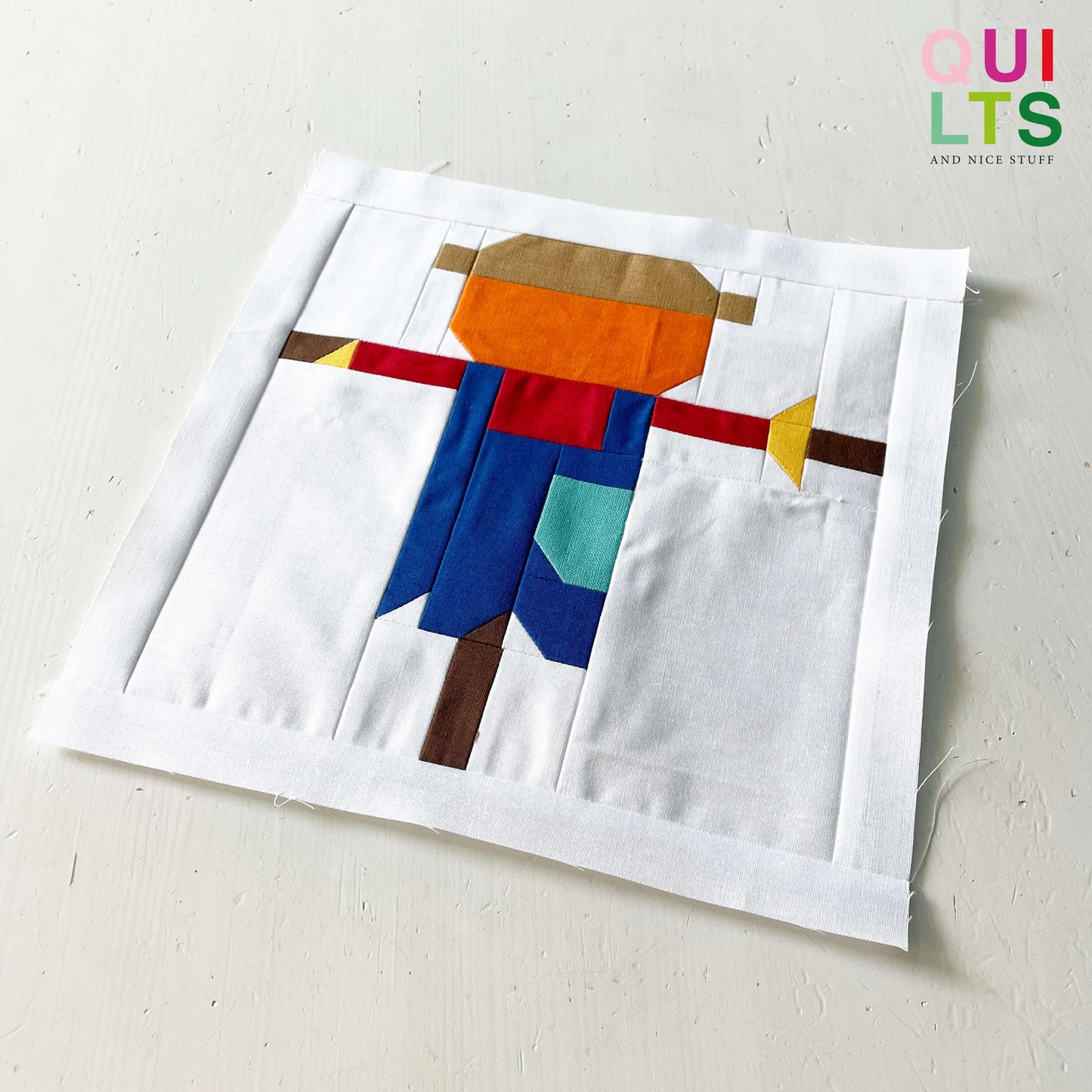 Scarecrow – PDF Quilt Block Pattern