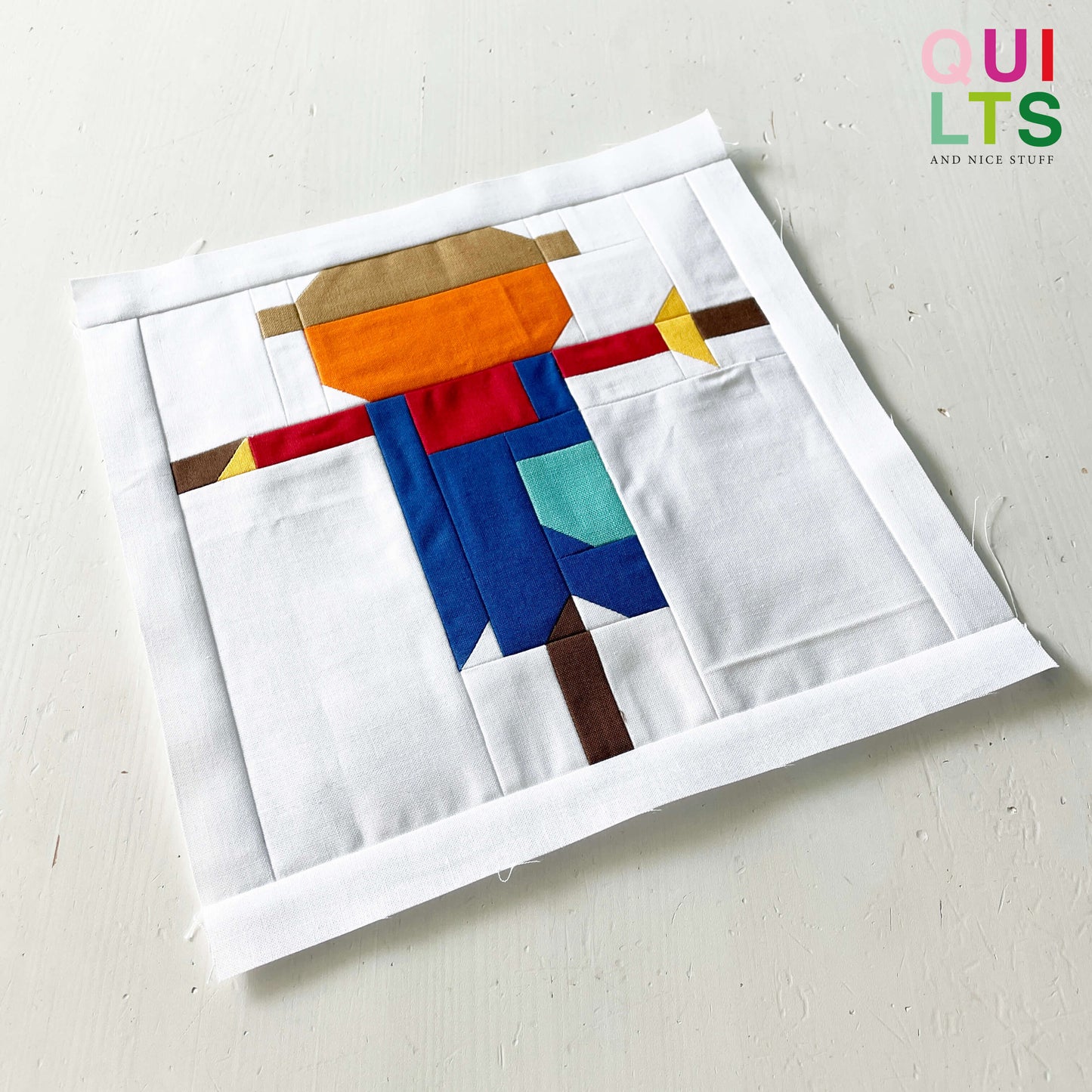 Scarecrow – PDF Quilt Block Pattern