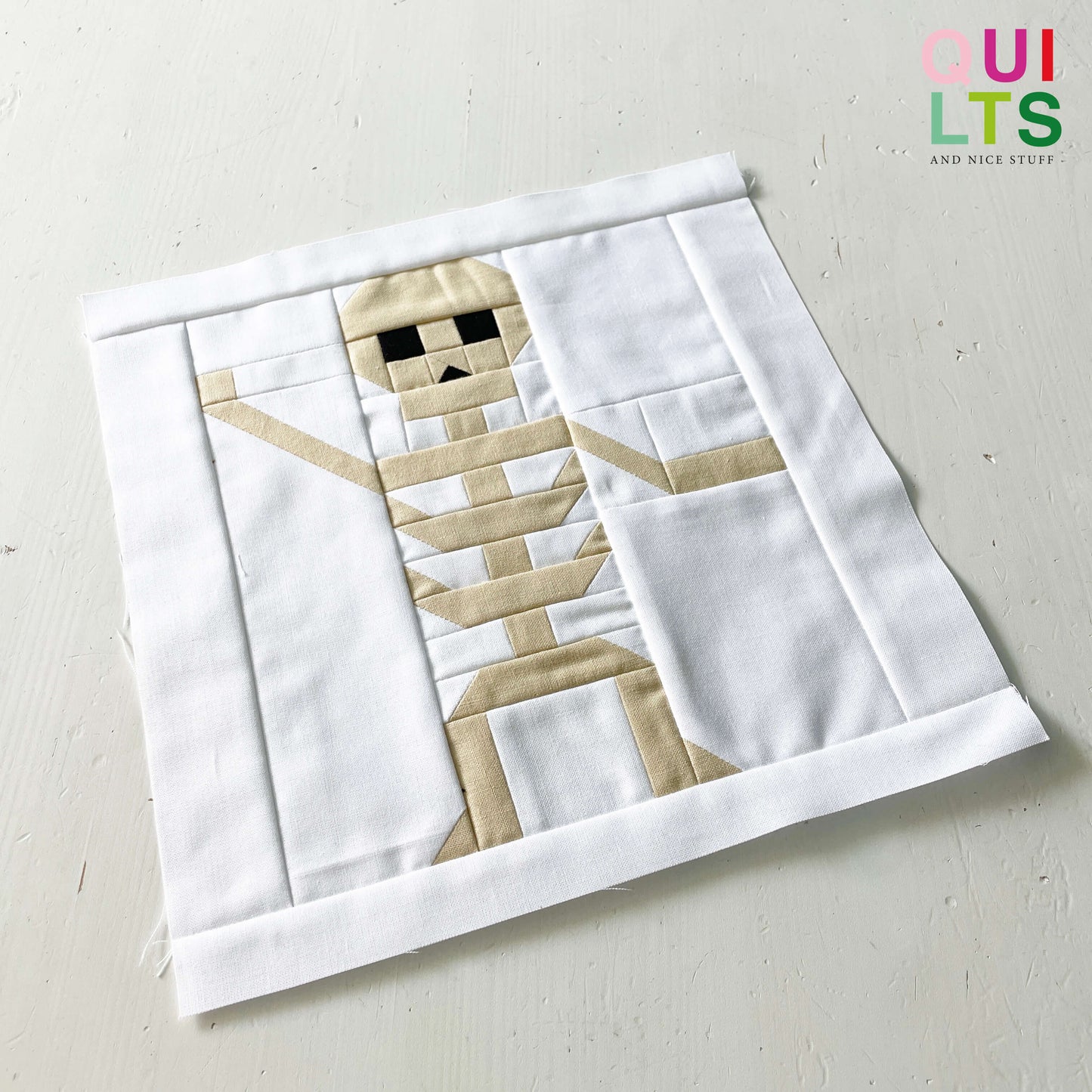 Skeleton – PDF Quilt Block Pattern