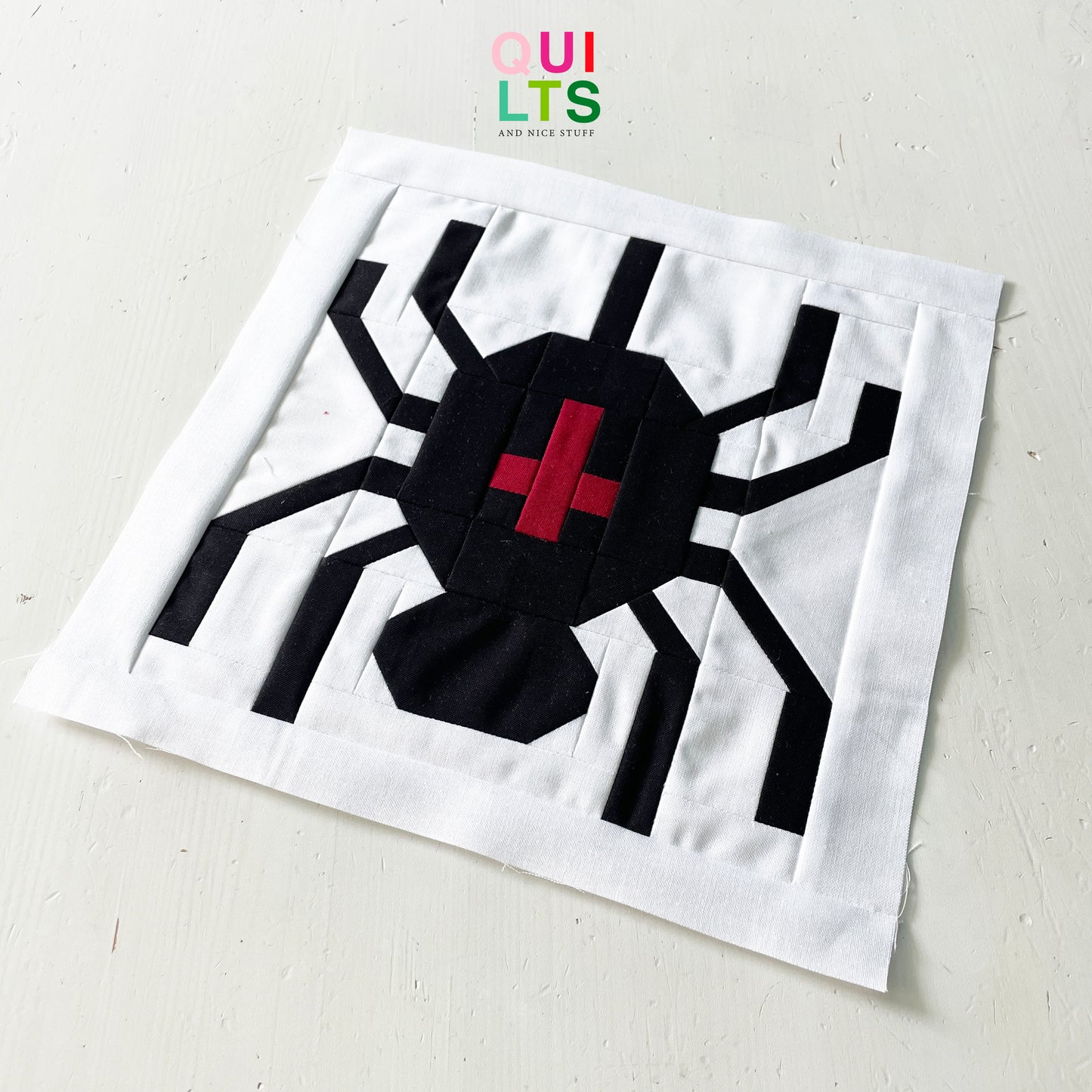 Spider – PDF Quilt Block Pattern