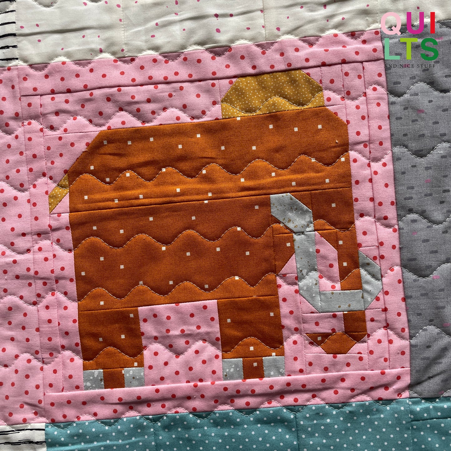Mammoth – PDF Quilt Block Pattern