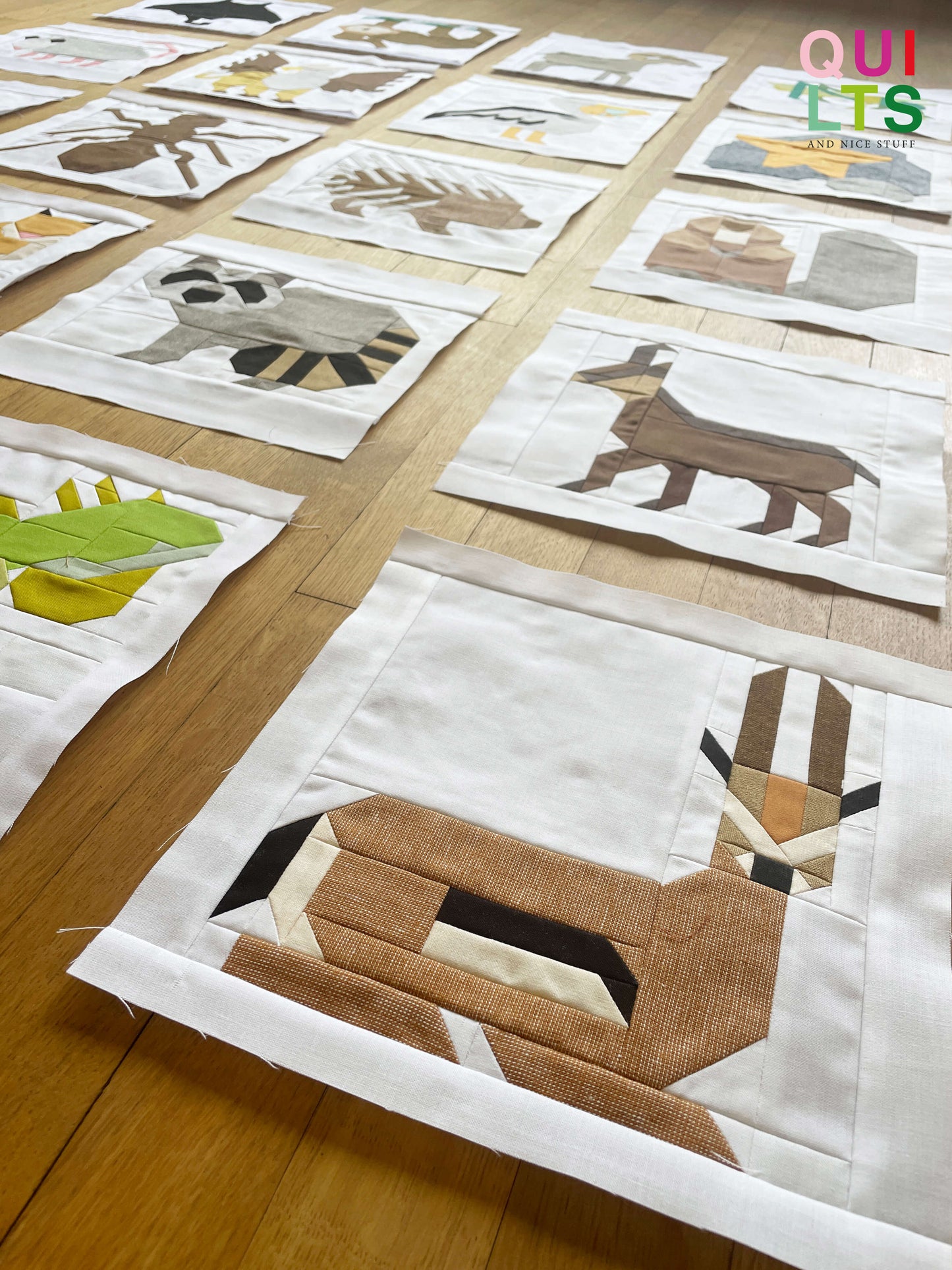 PDF Anleitungspaket – 25 Tier Blöcke, individuelle Auswahl