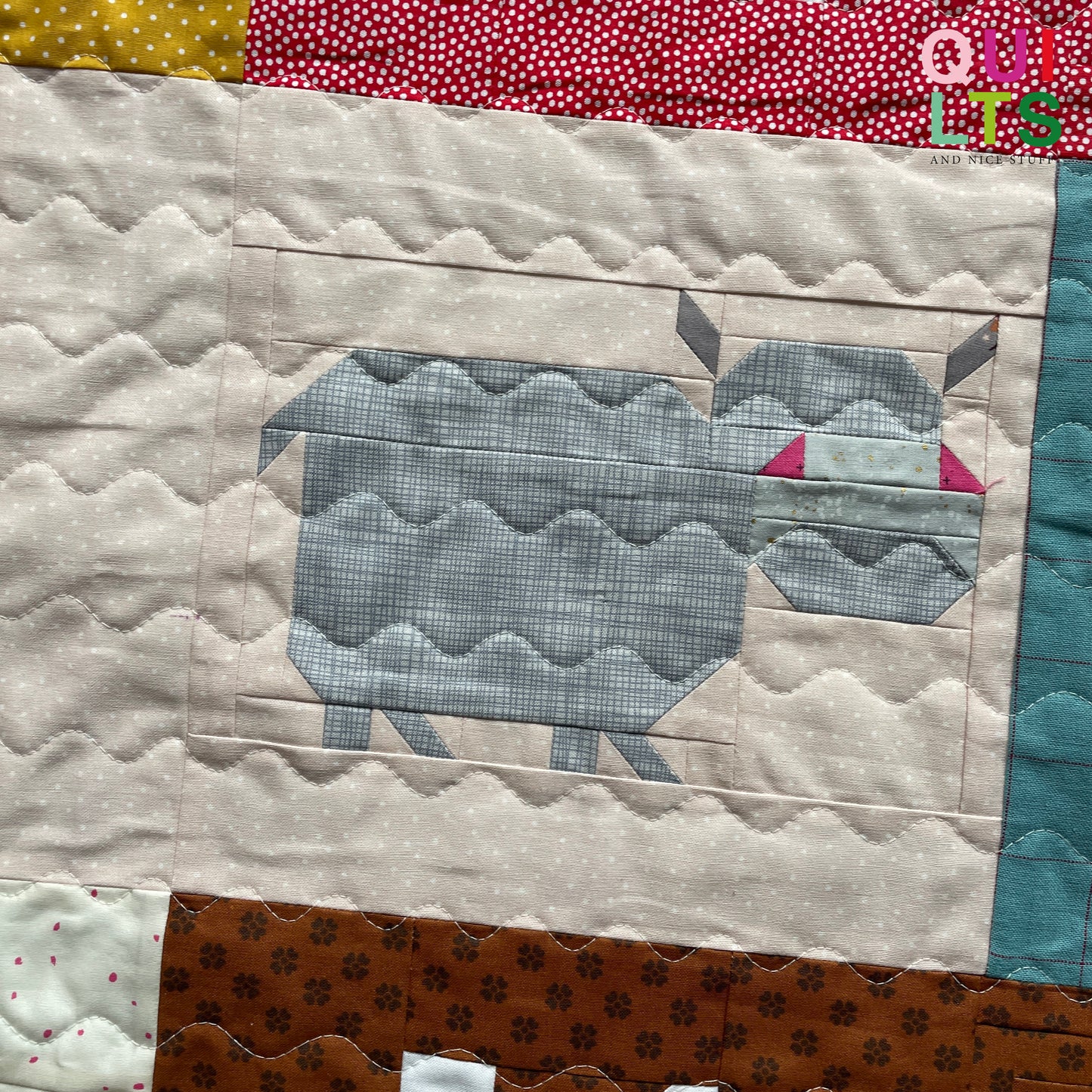 Nilpferd – PDF Quilt Block Anleitung
