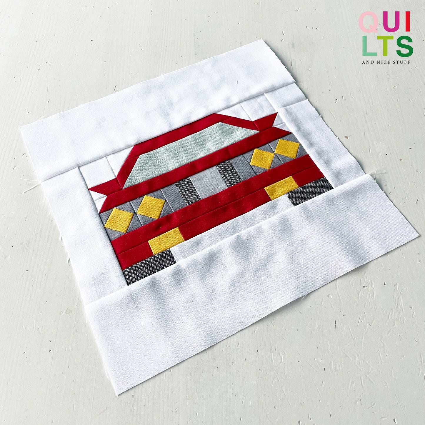Classic Car 3 – PDF Quilt Block Pattern