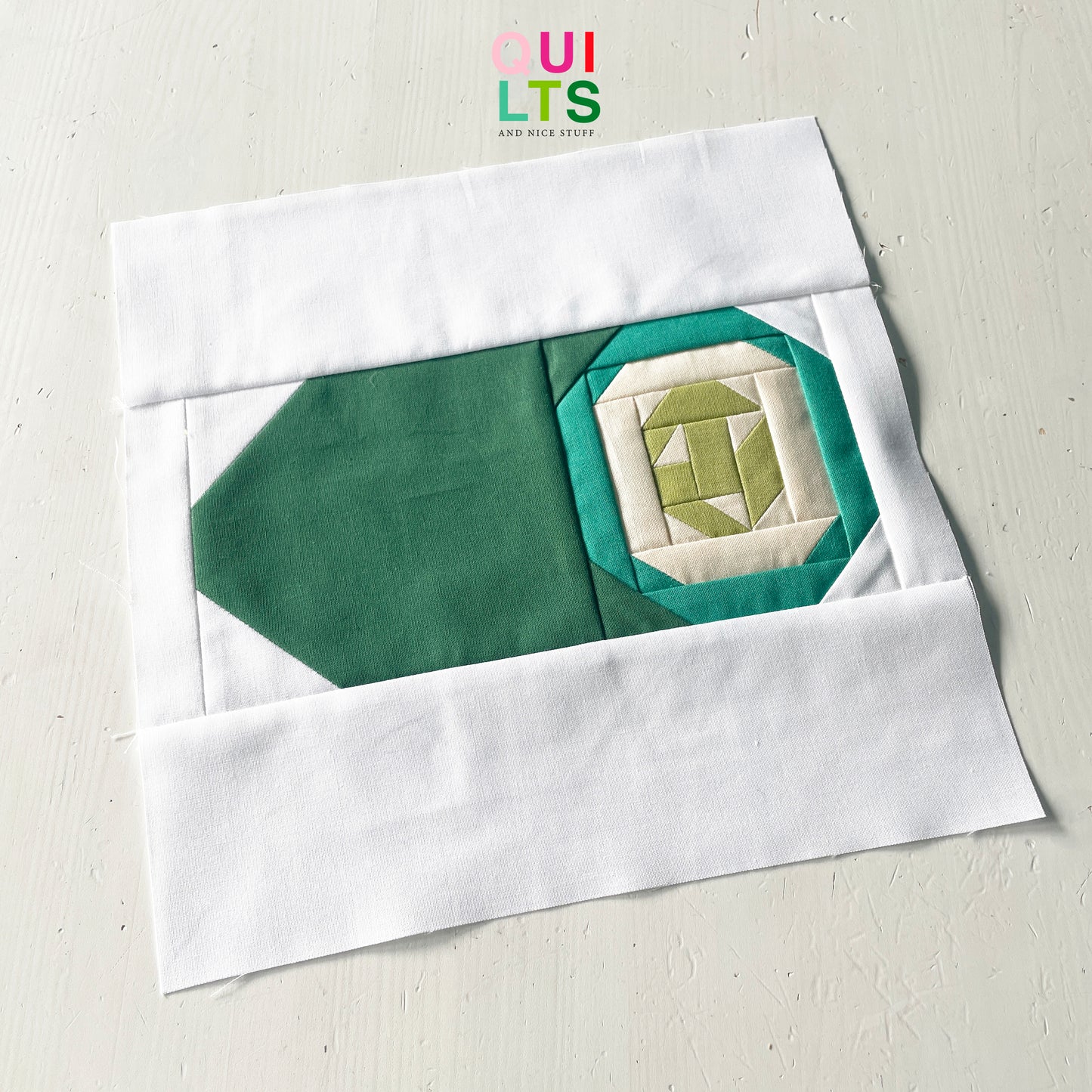 Gurke – PDF Quilt Block Anleitung