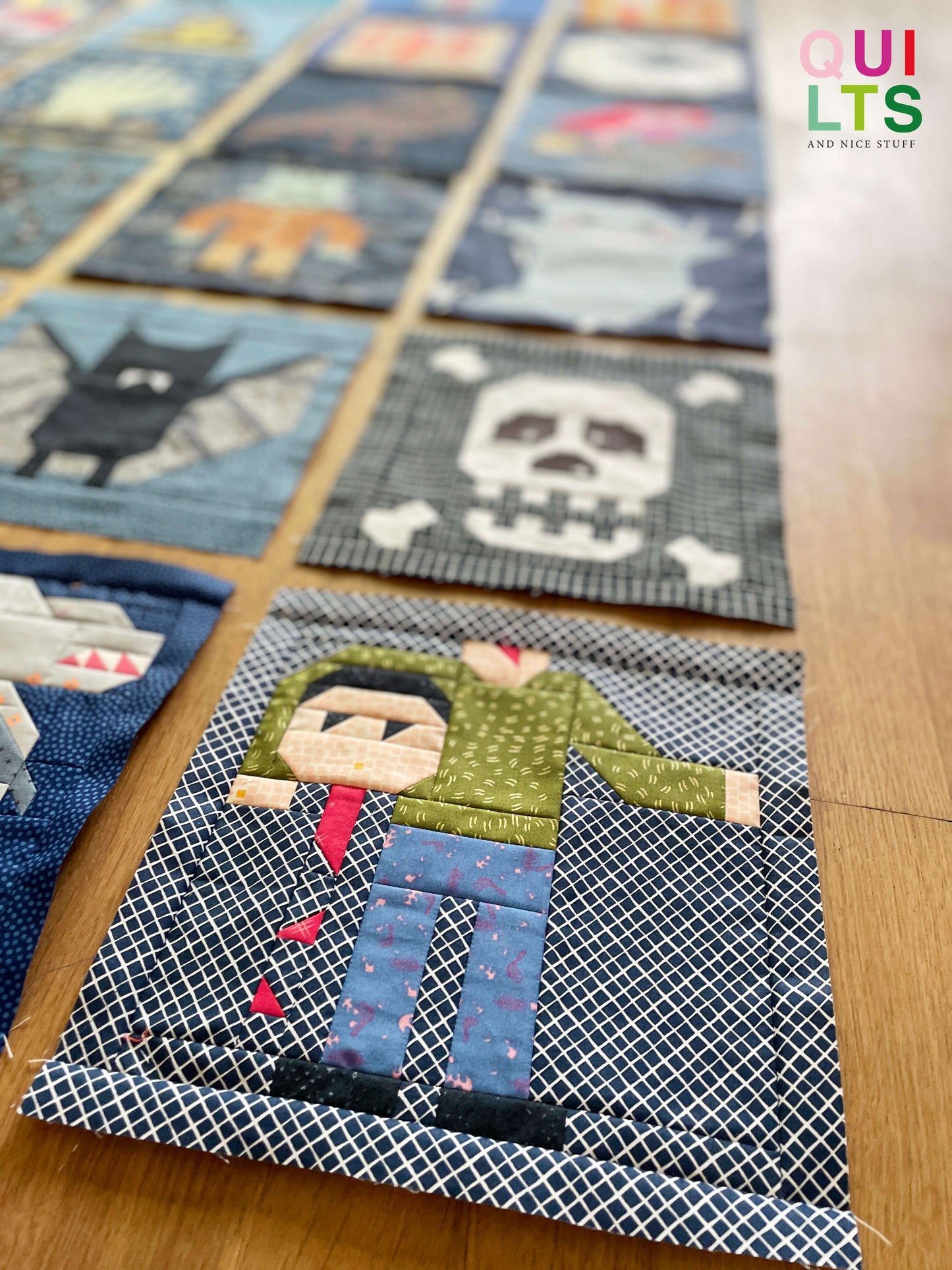 Headless Man – PDF Quilt Block Pattern