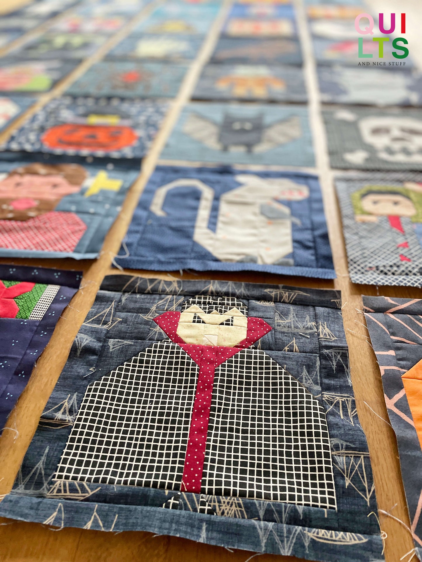 Dracula 2 – PDF Quilt Block Anleitung