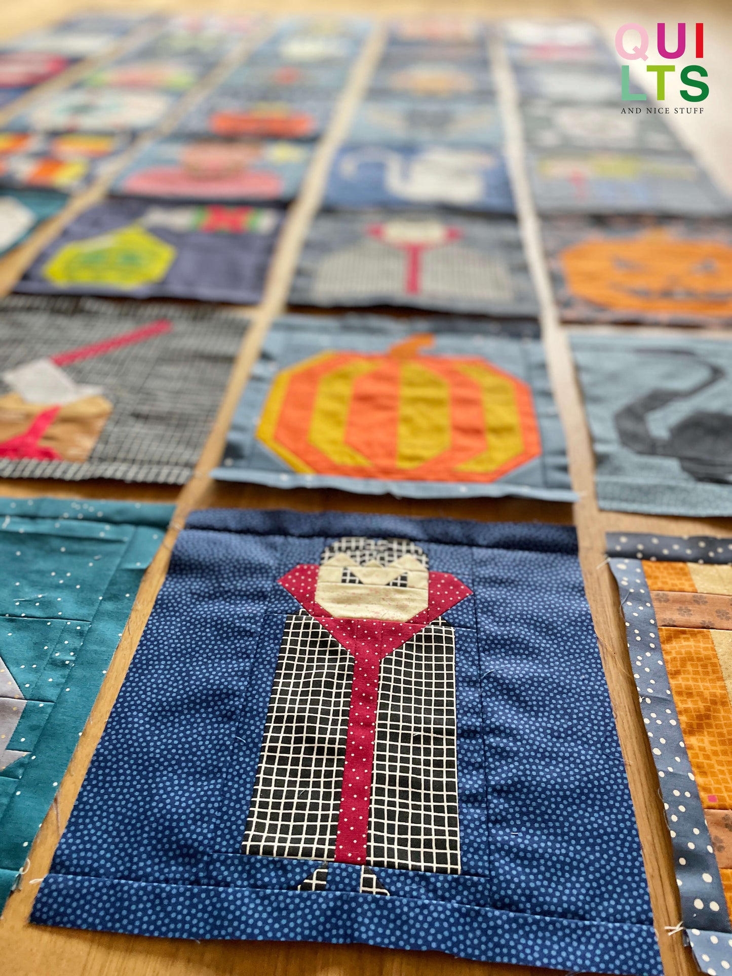 Dracula 1 – PDF Quilt Block Anleitung