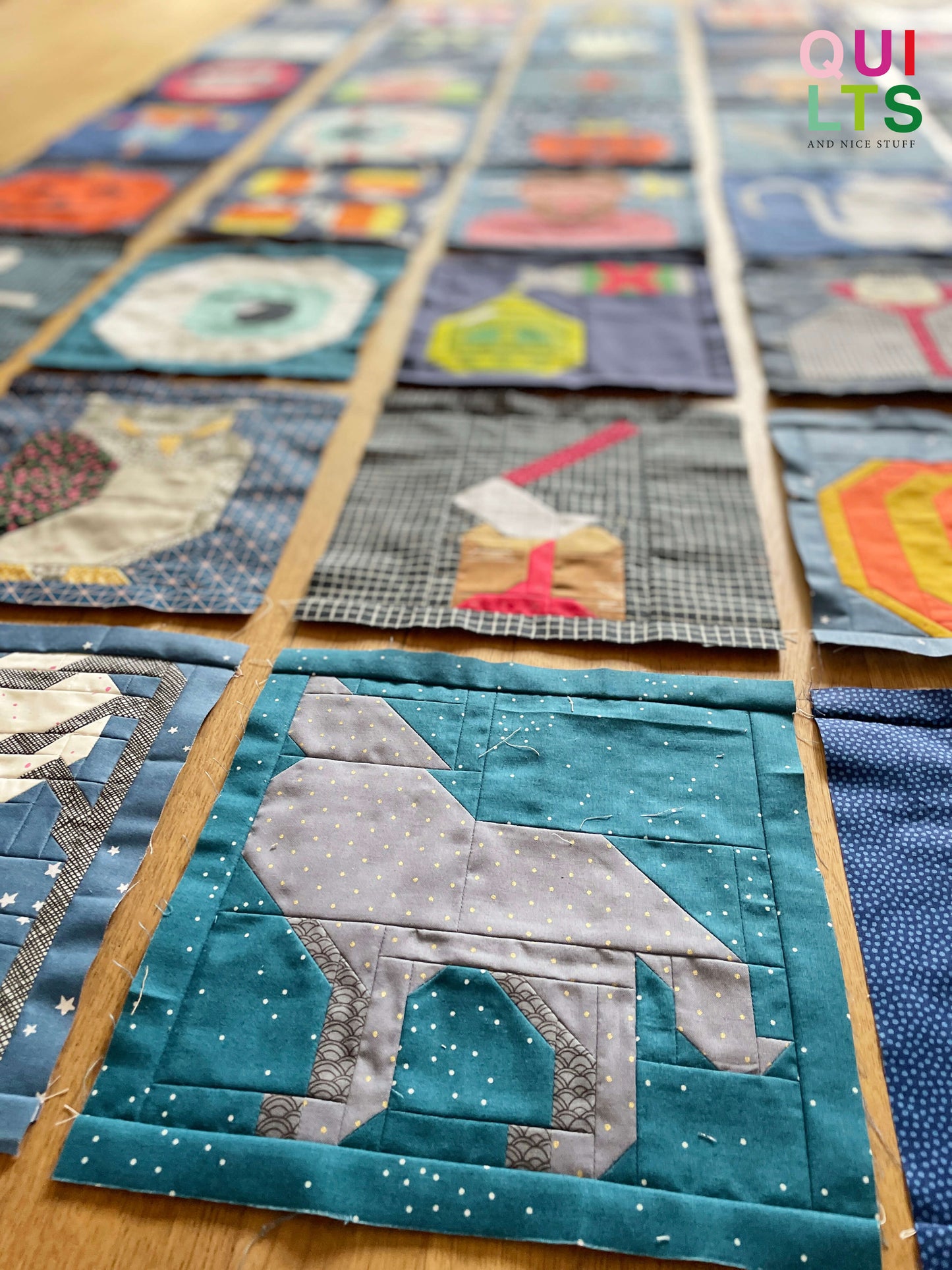 Howling Wolf – PDF Quilt Block Pattern