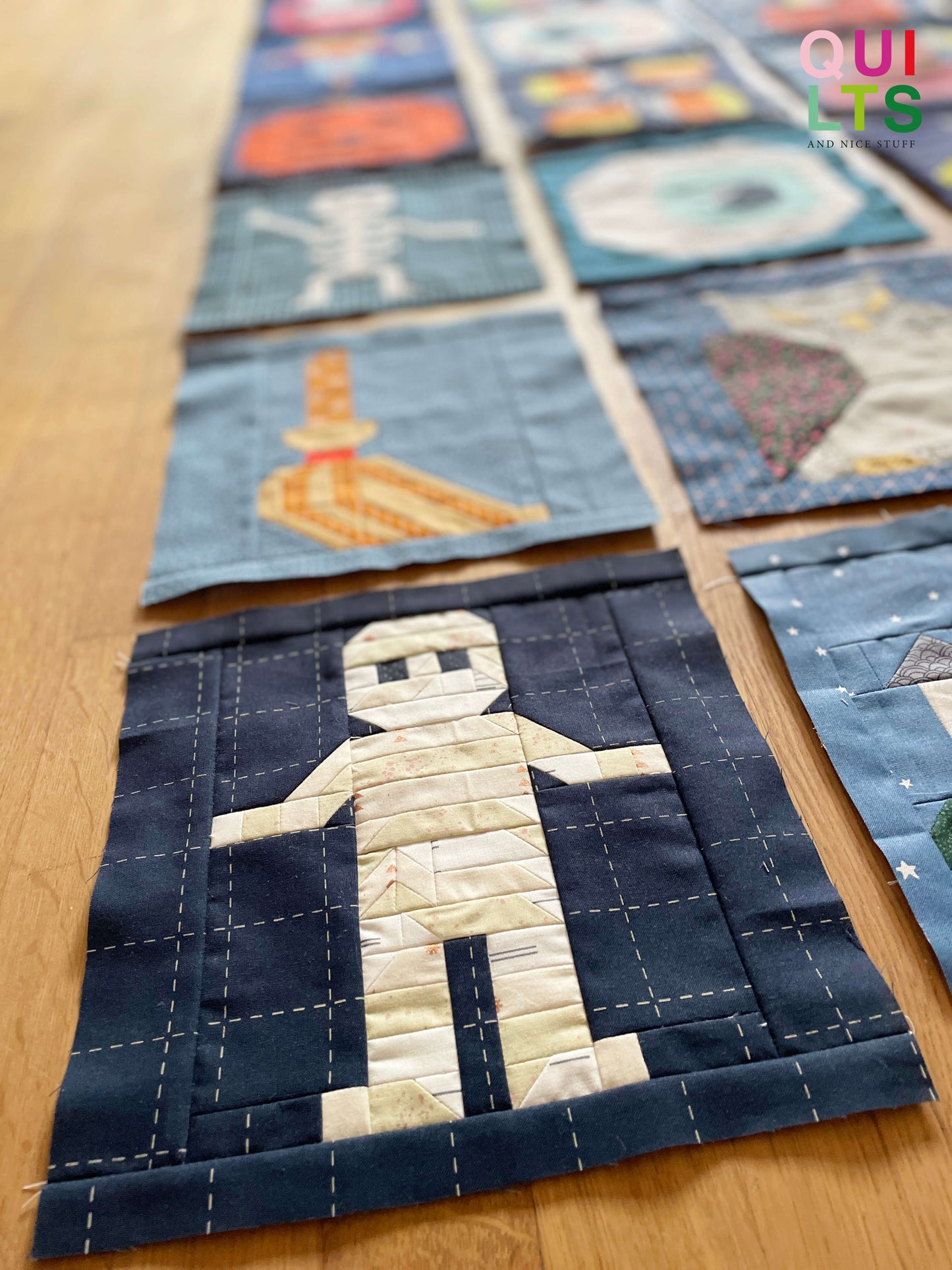 Mummy – PDF Quilt Block Pattern