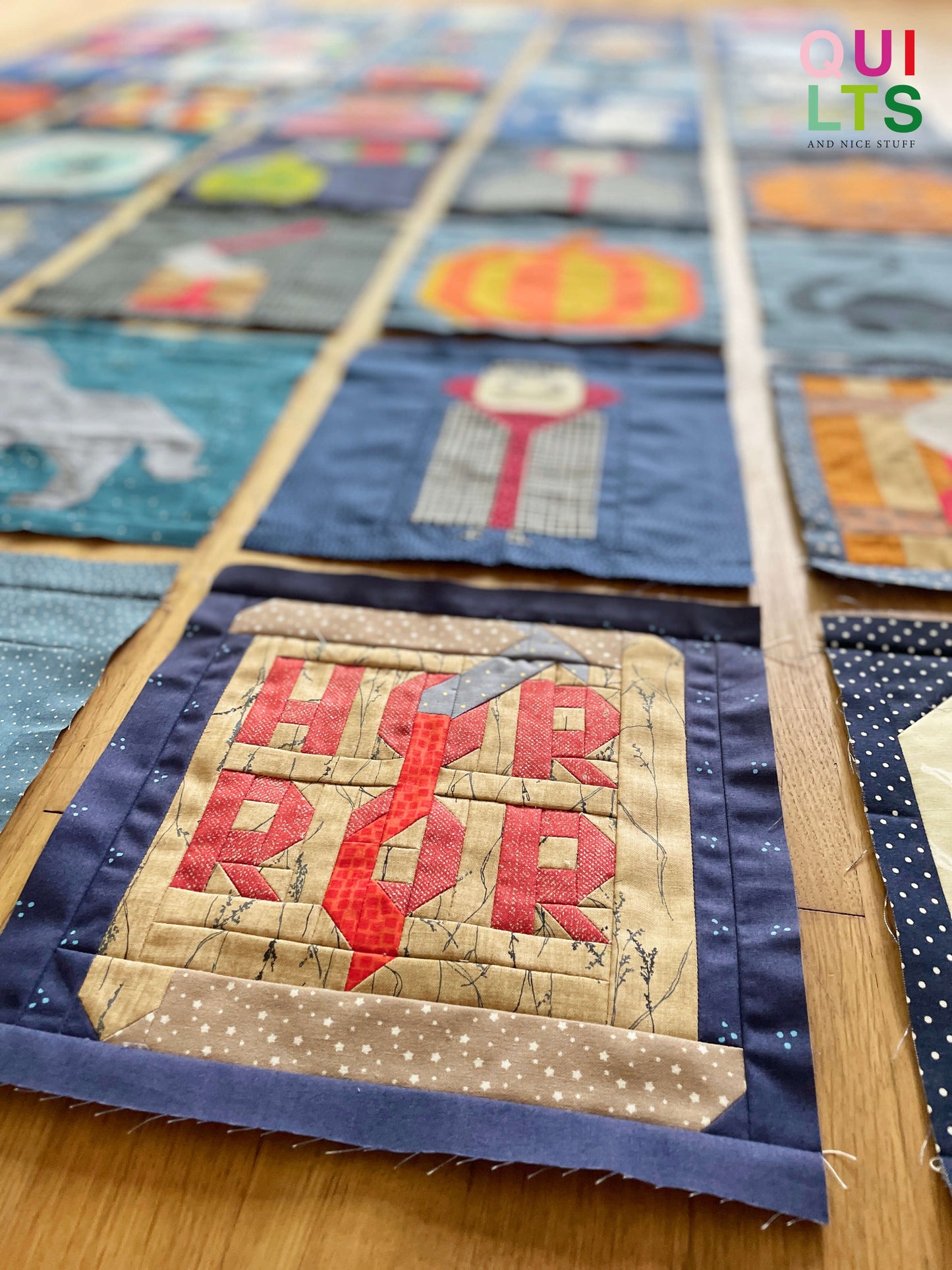 Horror-Karte – PDF Quilt Block Anleitung