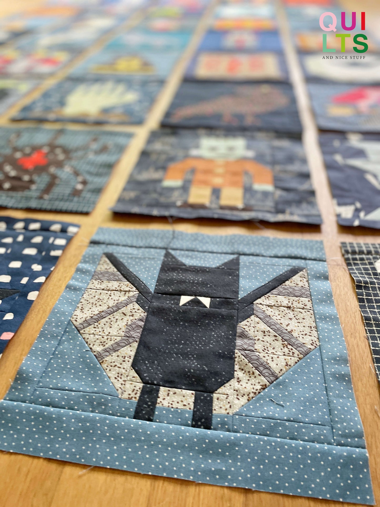 Bat – PDF Quilt Block Pattern