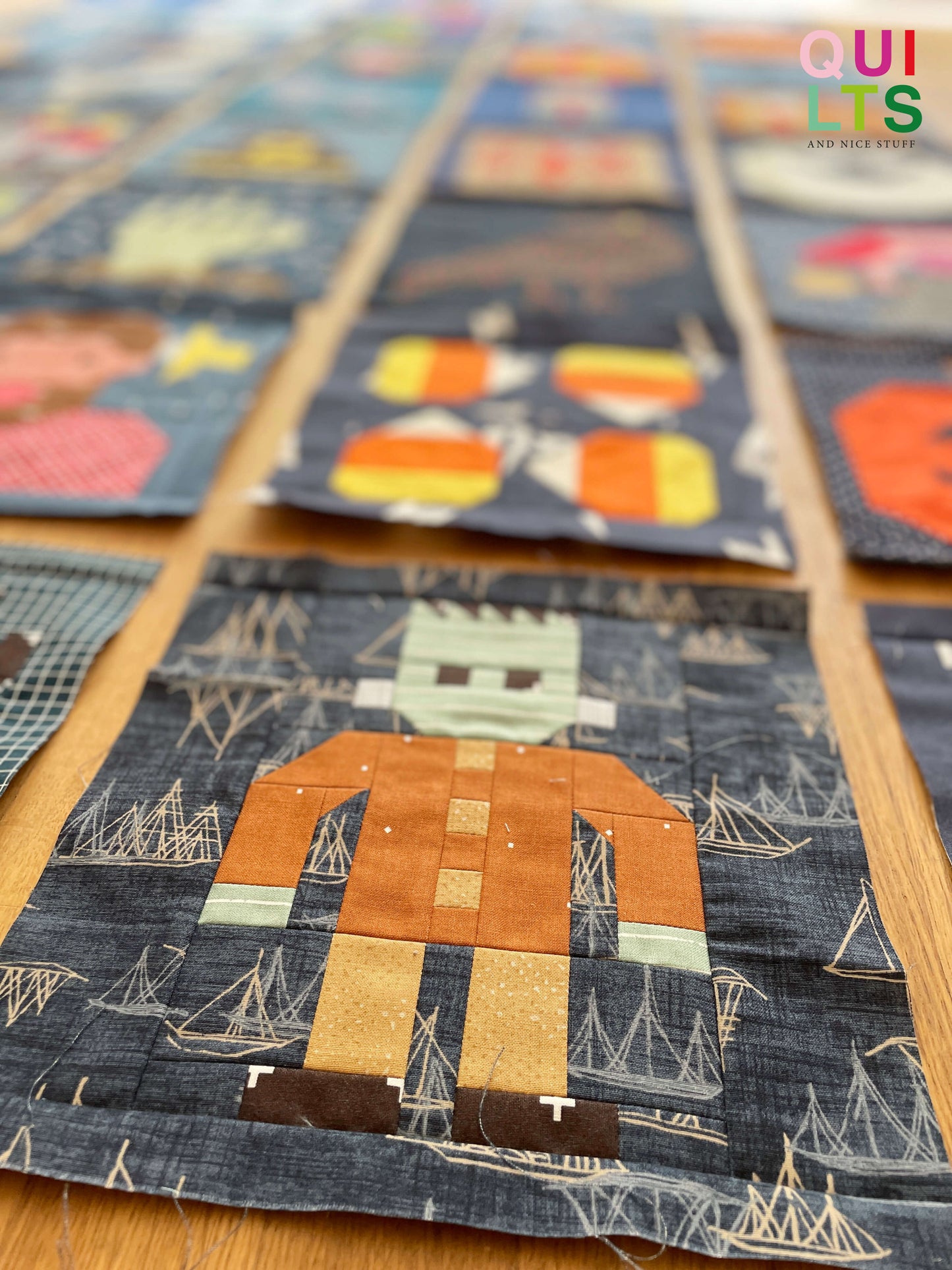 Frankenstein – PDF Quilt Block Pattern