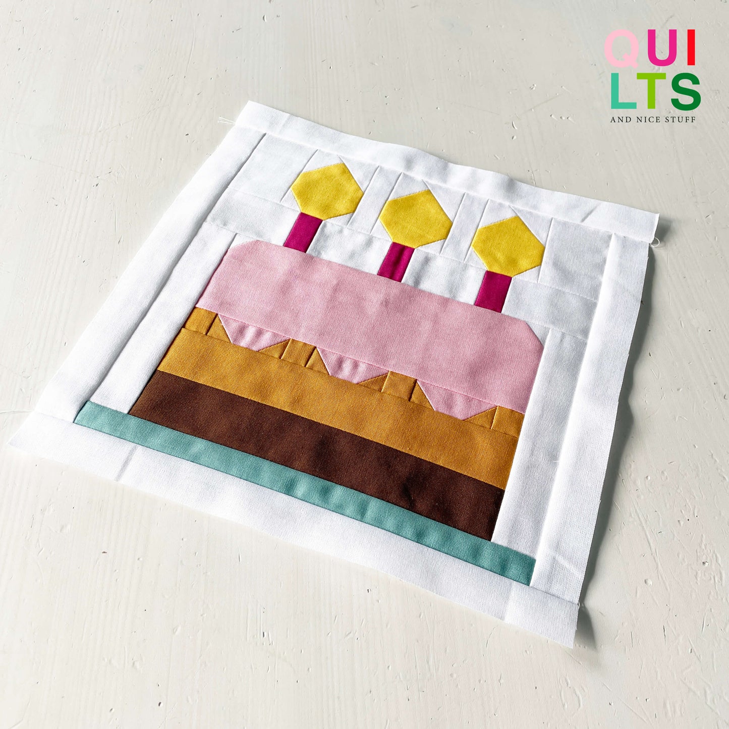 Cake – PDF Quilt Block Pattern