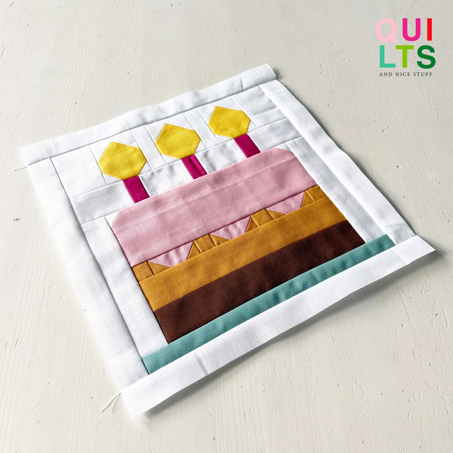 Cake – PDF Quilt Block Pattern