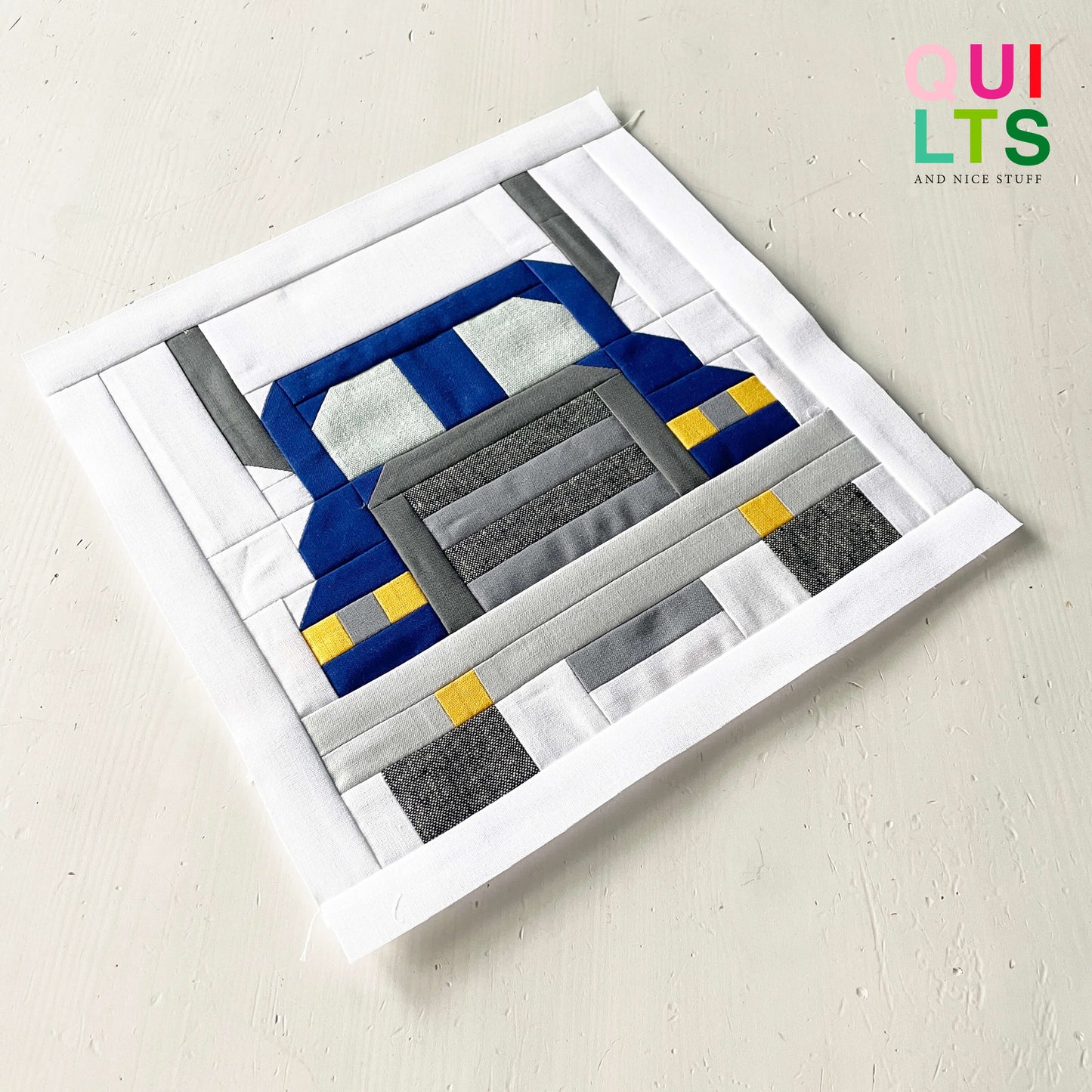 Lastwagen Front – PDF Quilt Block Anleitung