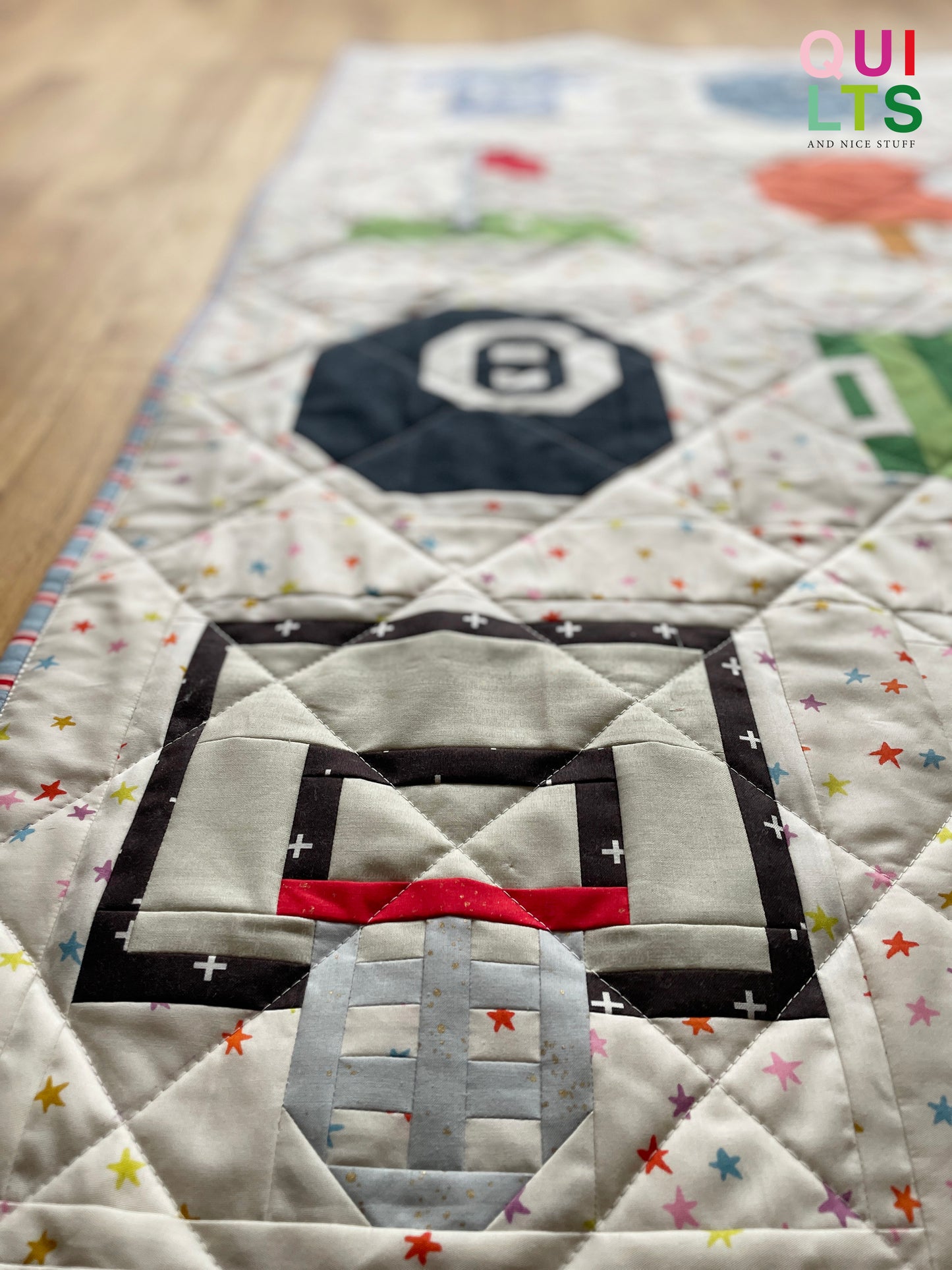 Basketballkorb – PDF Quilt Block Anleitung