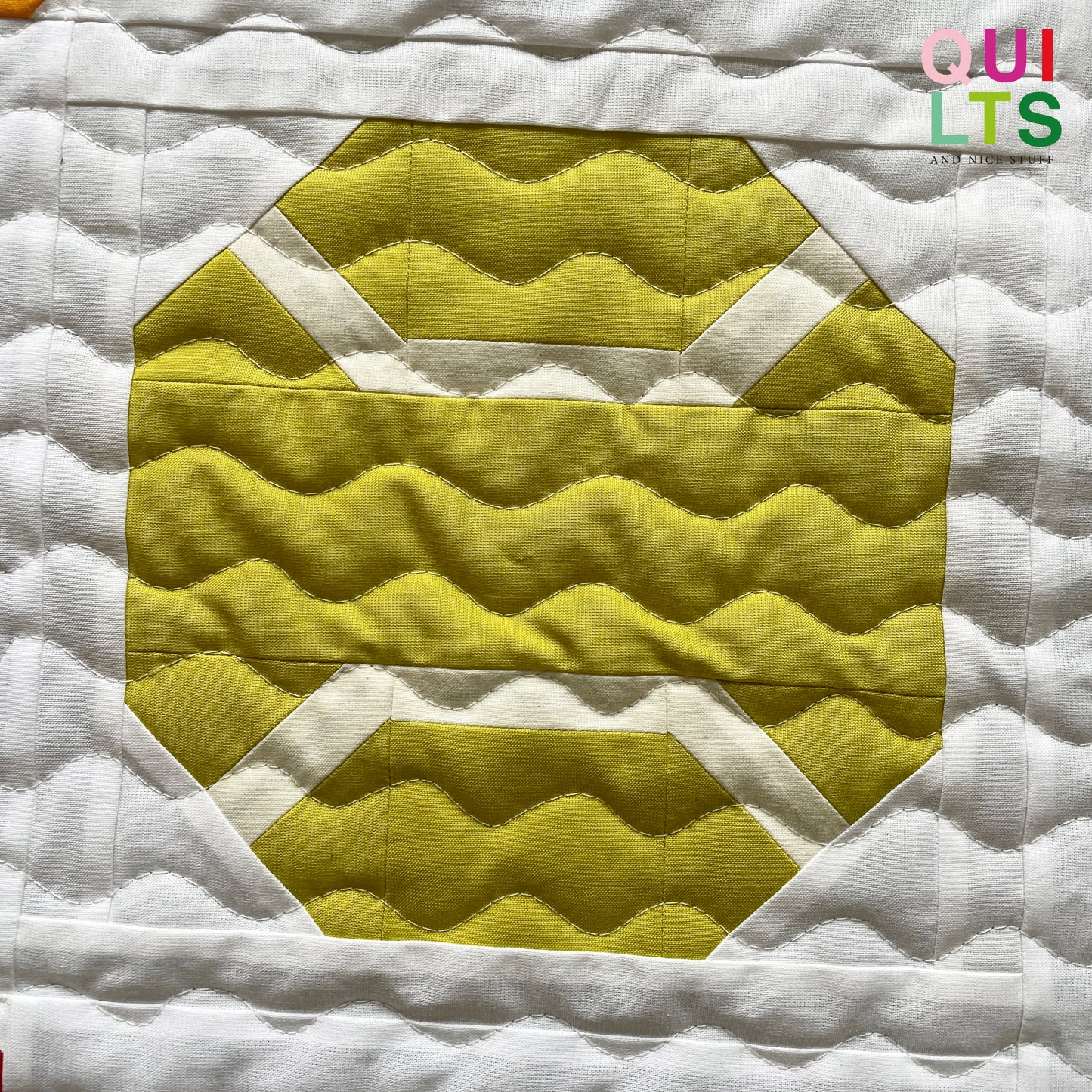 Tennisball – PDF Quilt Block Anleitung