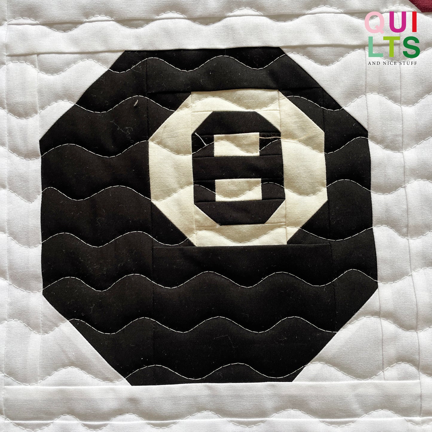 Billardkugel – PDF Quilt Block Anleitung