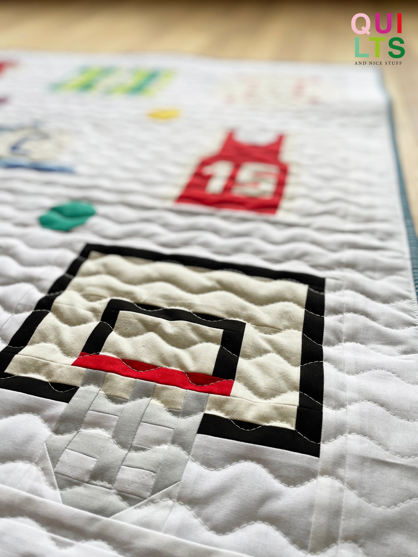Basketballkorb – PDF Quilt Block Anleitung