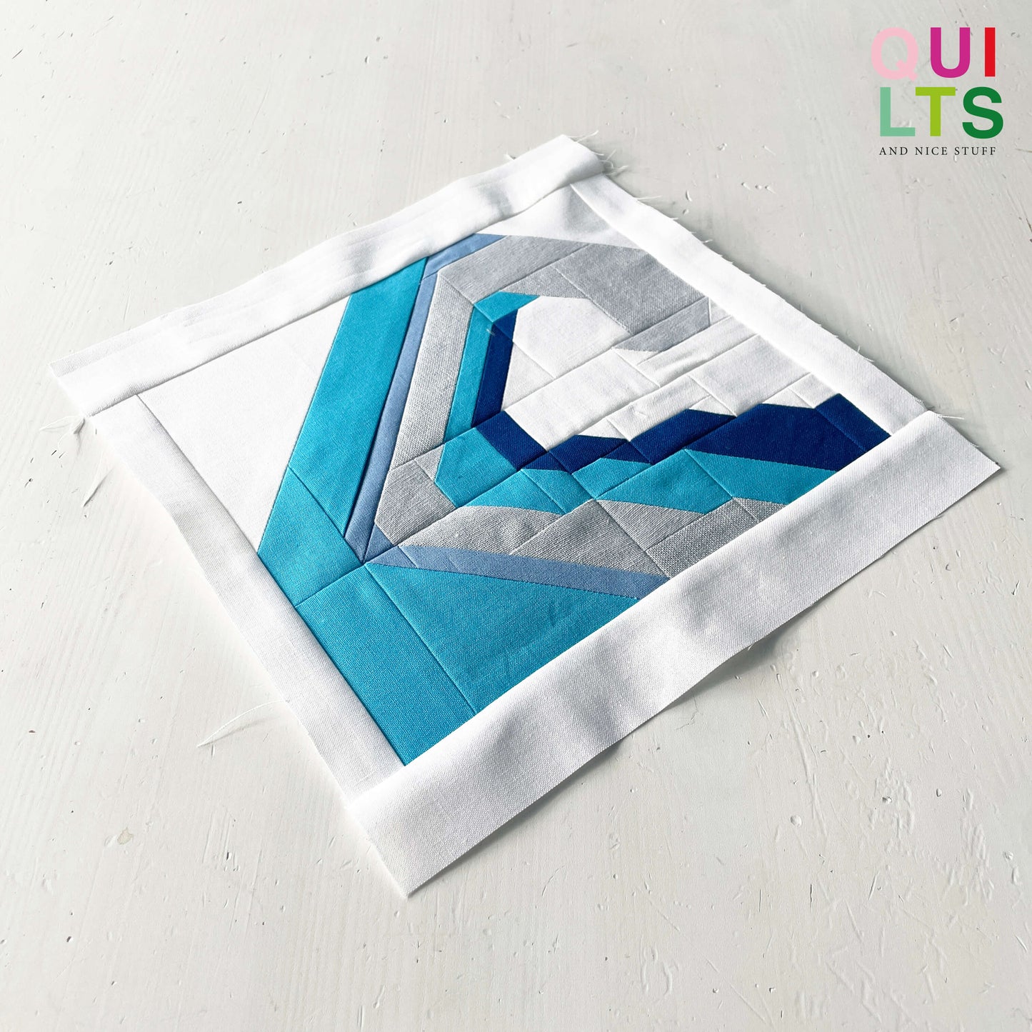 Welle – PDF Quilt Block Anleitung