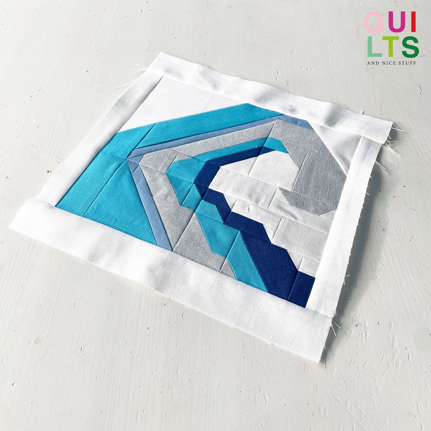 Welle – PDF Quilt Block Anleitung