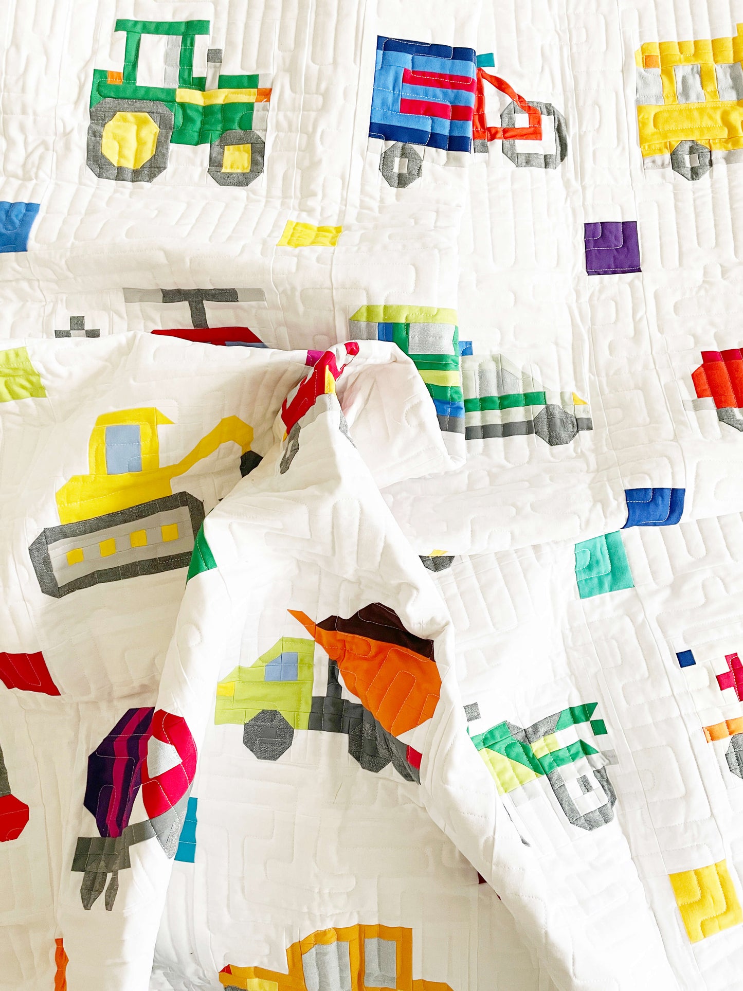 Wheelbarrow – PDF Quilt Block Pattern