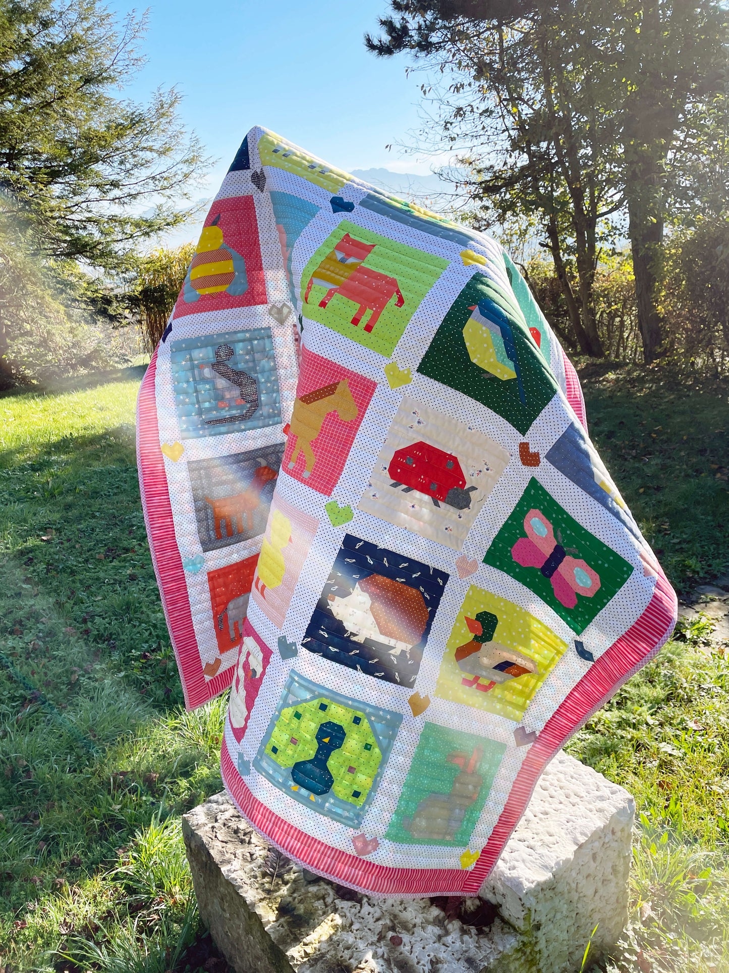 Vogel – PDF Quilt Block Anleitung
