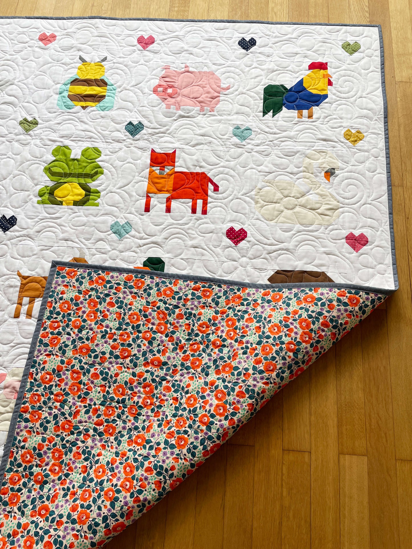 Gans – PDF Quilt Block Anleitung