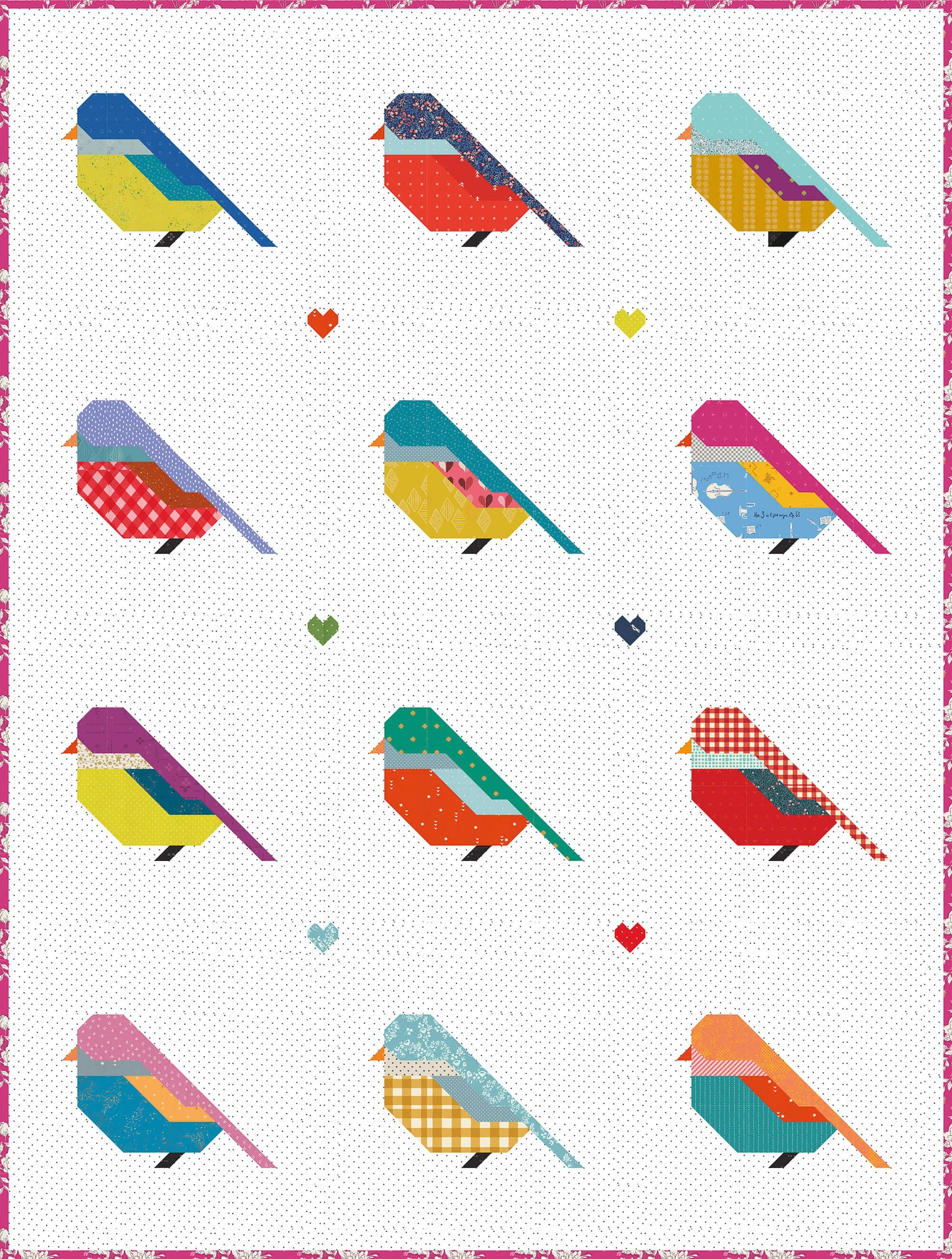 Vogel – PDF Quilt Block Anleitung