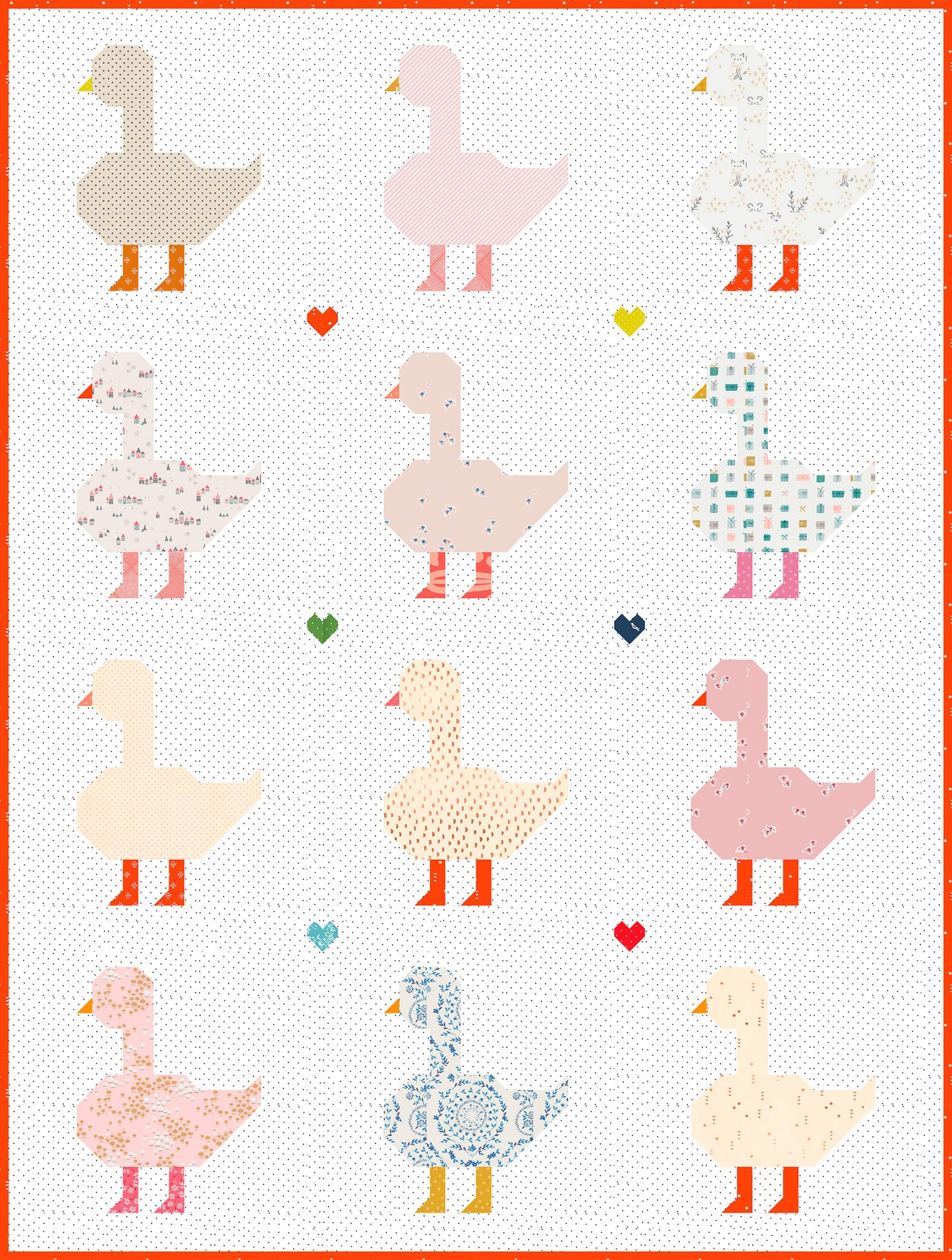 Gans – PDF Quilt Block Anleitung